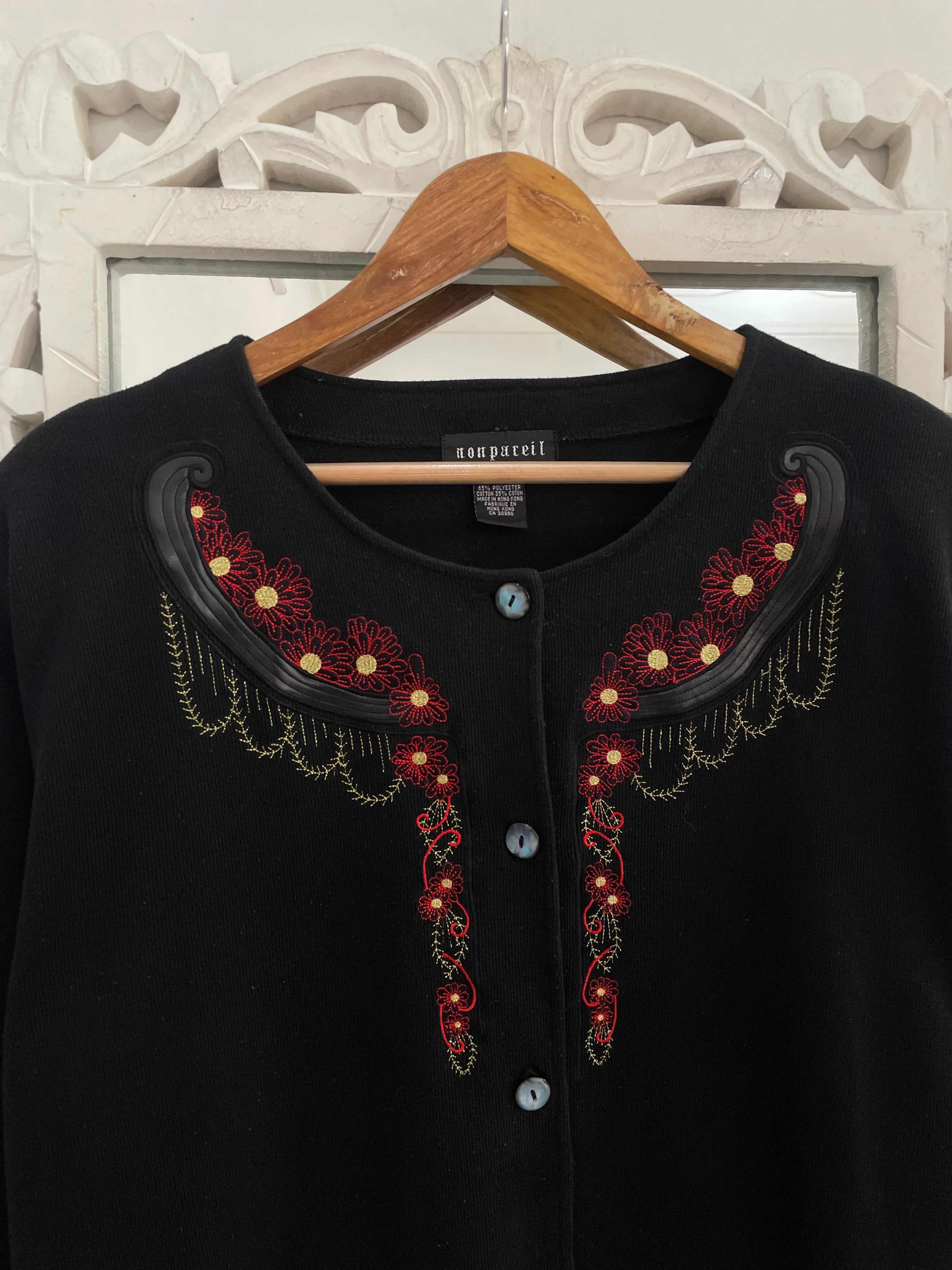 Embroidered Sweater-Bust 46 - Image 3