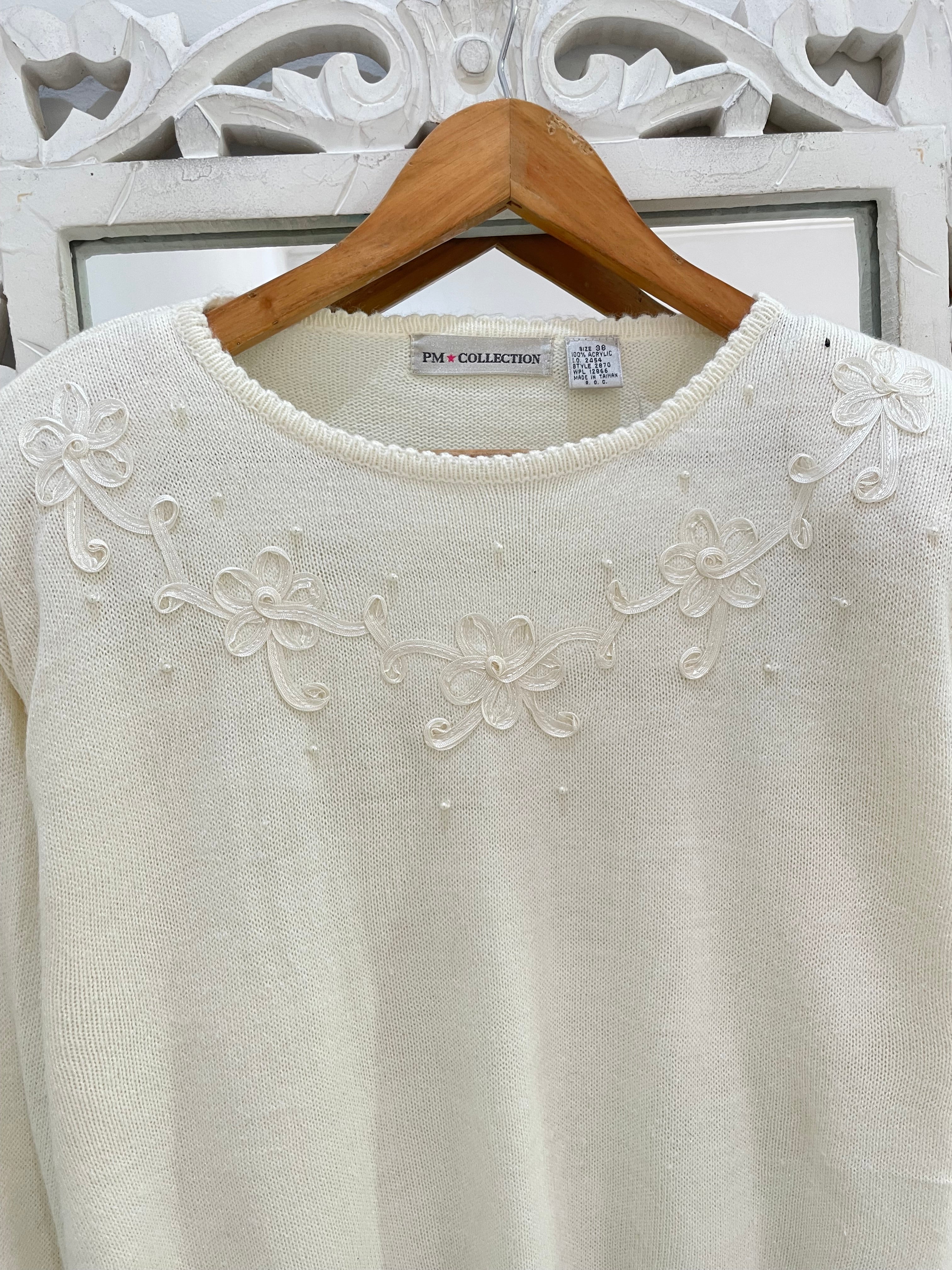 Embroidered Sweater-Bust 46 - Image 2