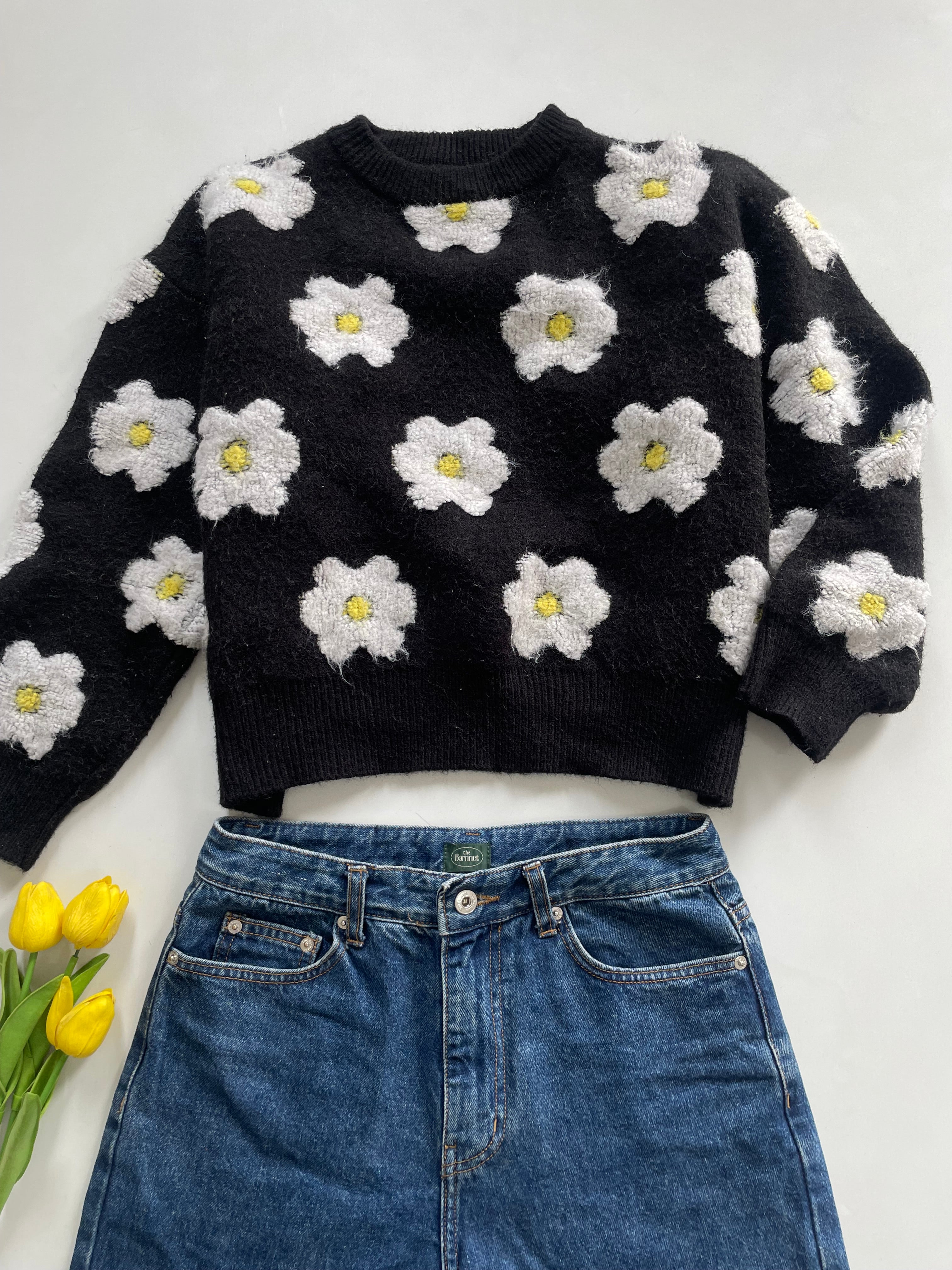 Chunky Baggy Sweater-Bust 36