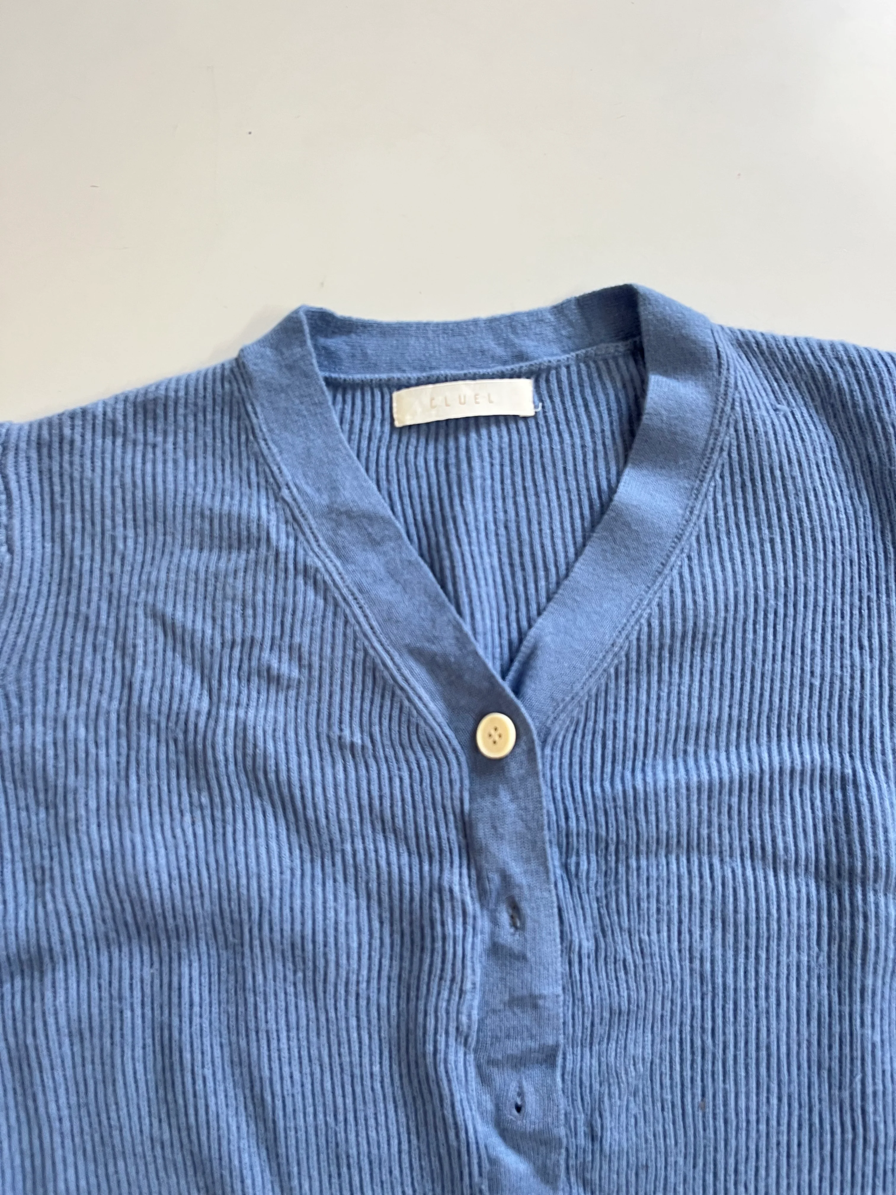 Cluel Blue Sweater Vest - Bust 40 to 42 - Image 3