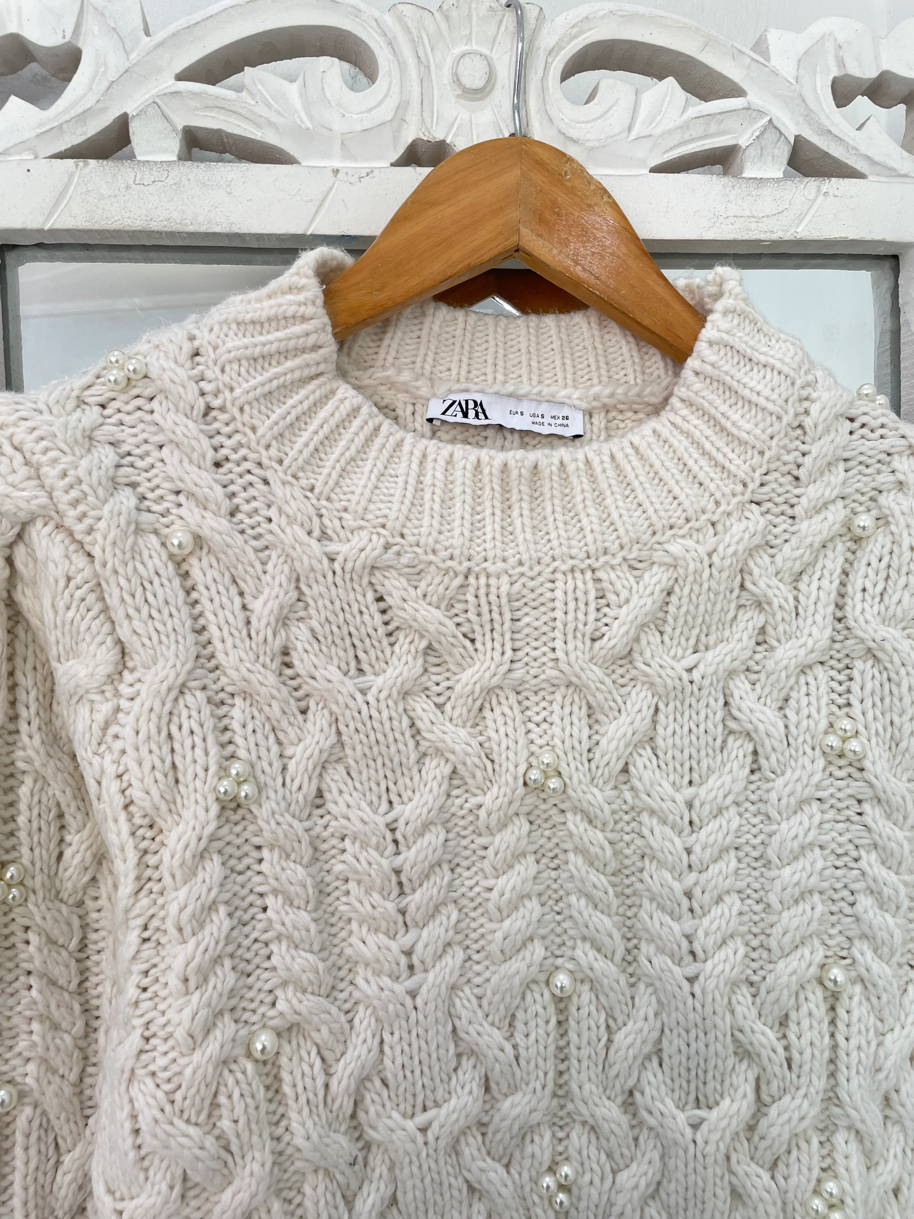 Zara Thick Sweater-Bust 34 - Image 2