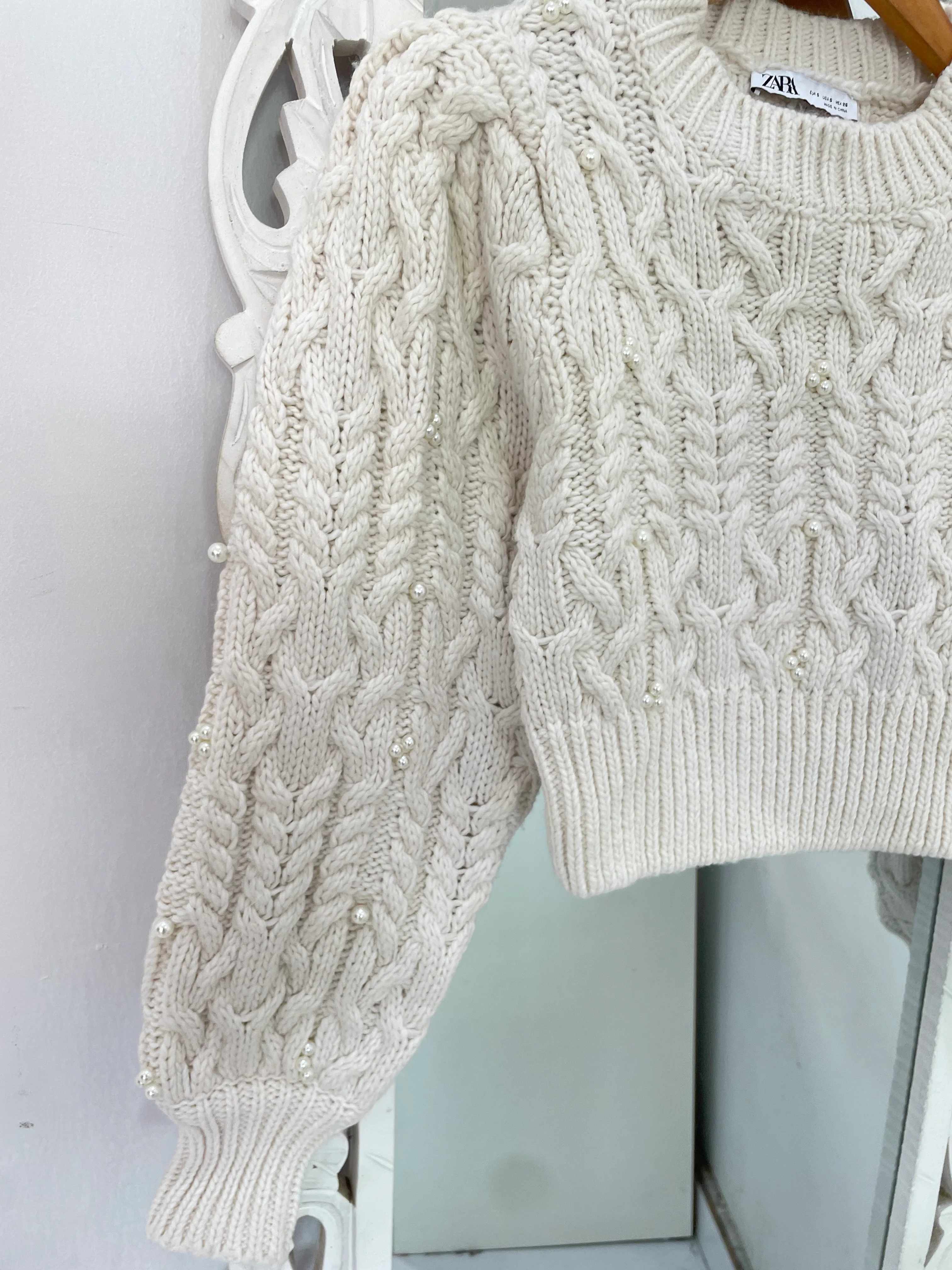 Zara Thick Sweater-Bust 34 - Image 3