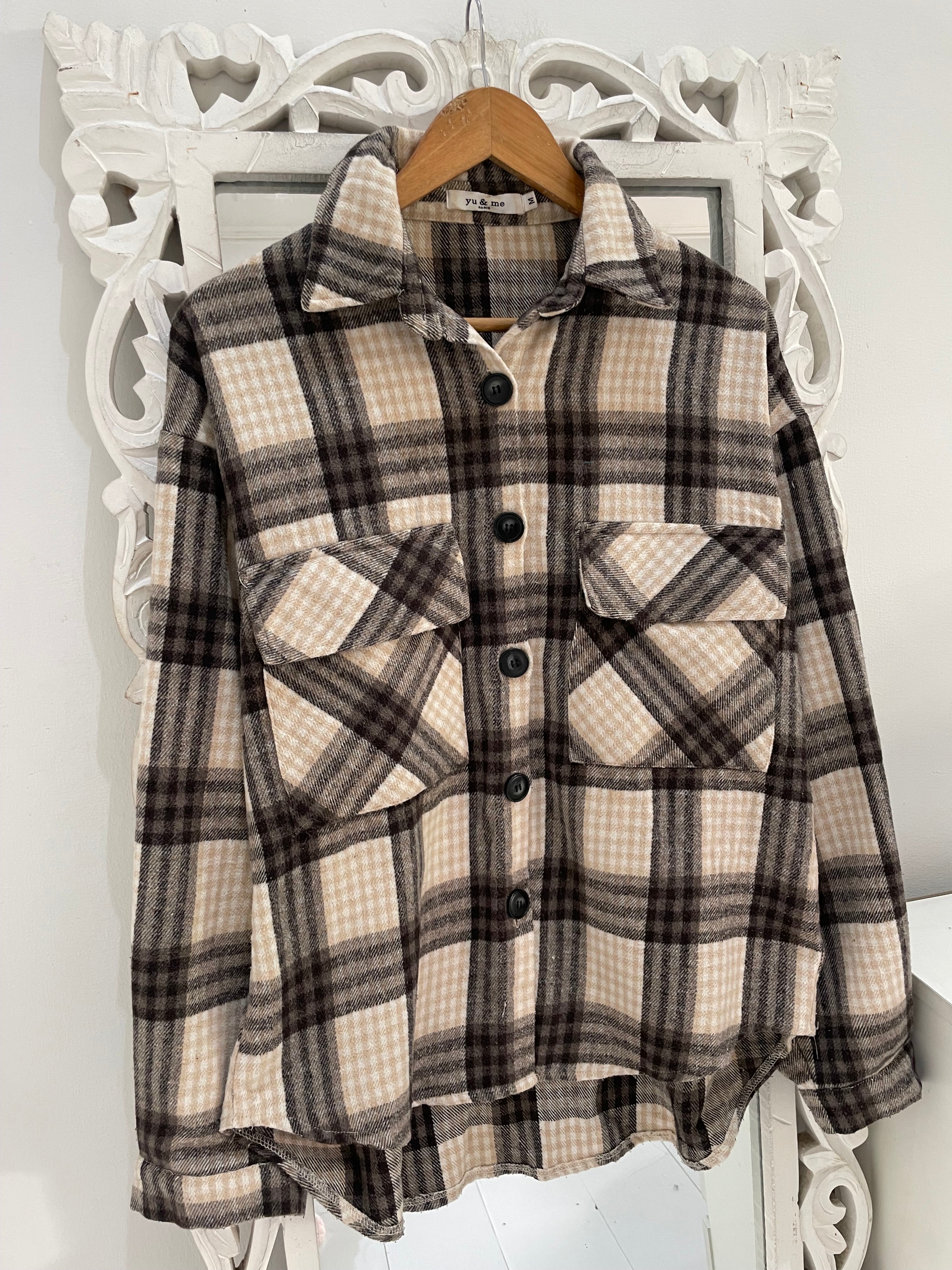 Yu & Me Thick Warm Shacket-Chest 44