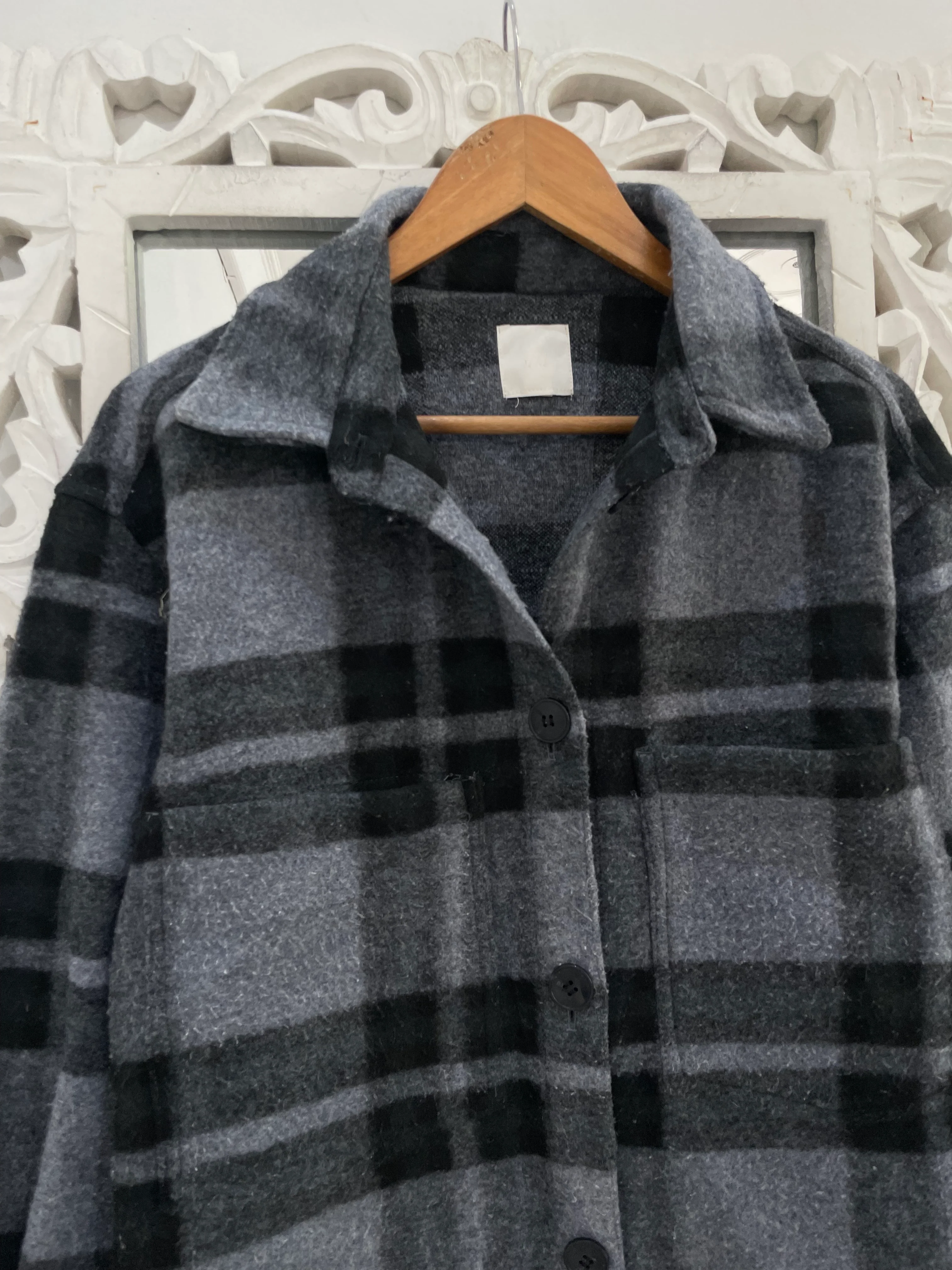 H&M Thick Warm Shacket-Chest 44 - Image 2