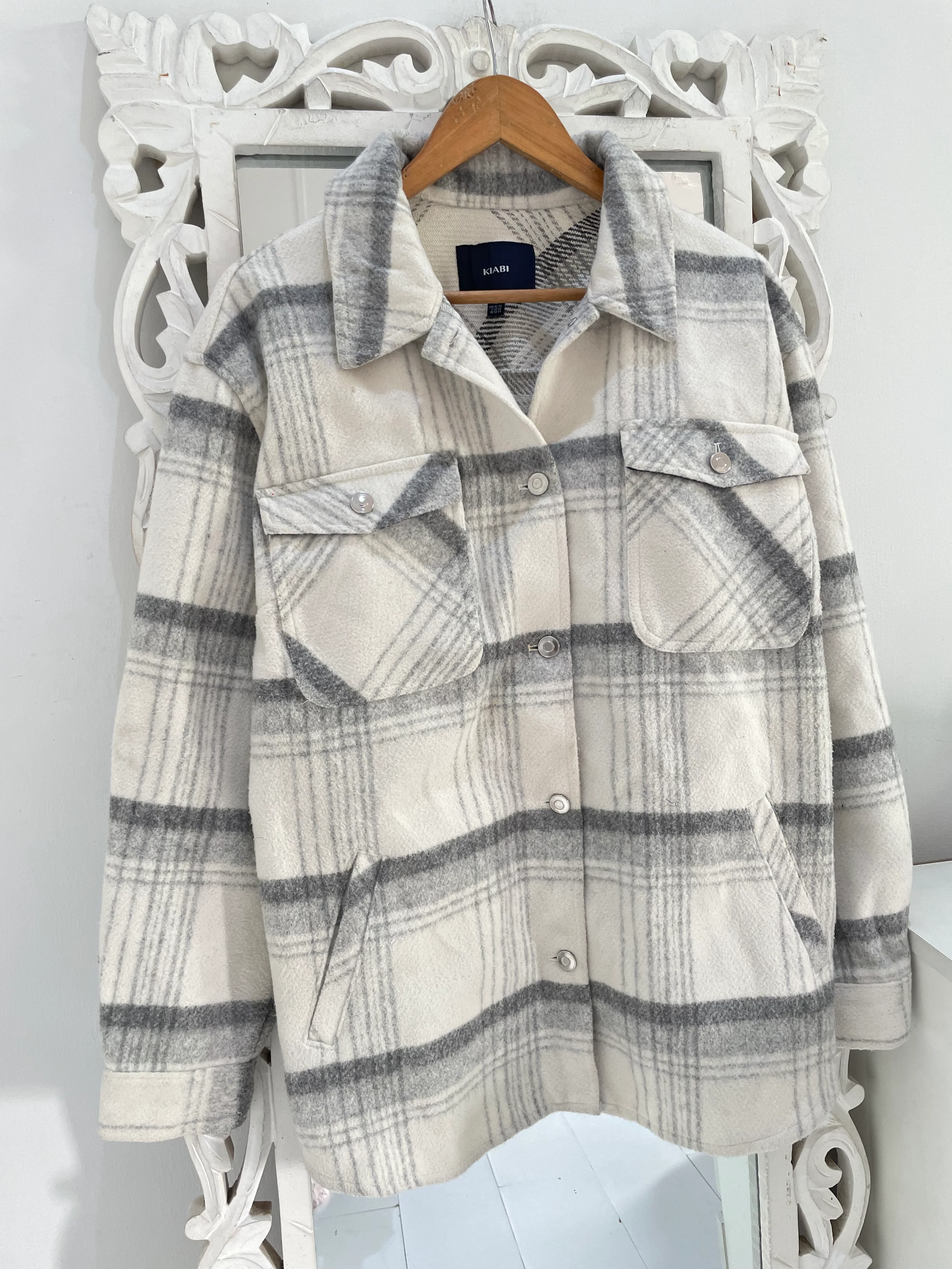 Kiabi Thick Warm Shacket-Chest 48