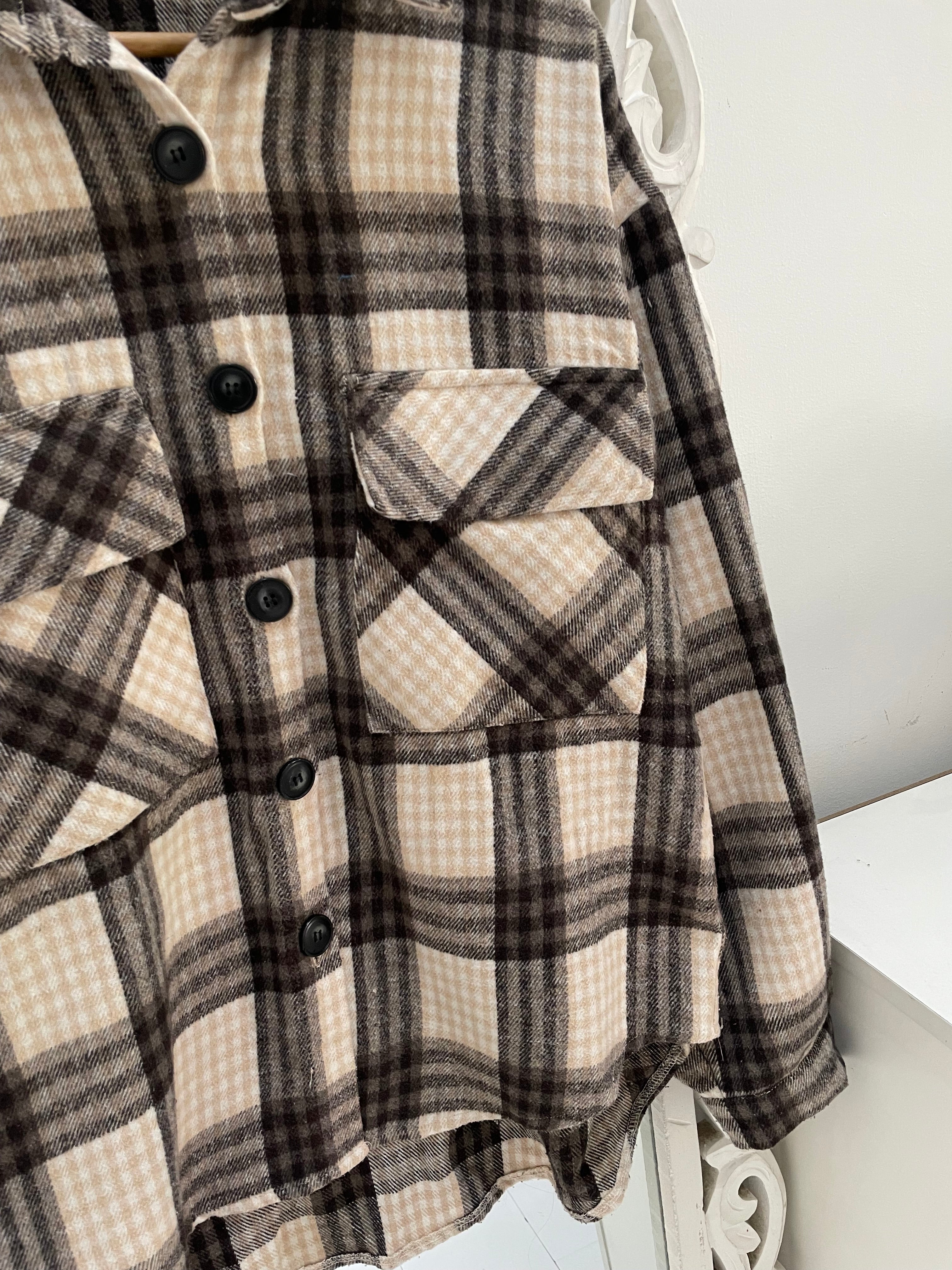 Yu & Me Thick Warm Shacket-Chest 44 - Image 3
