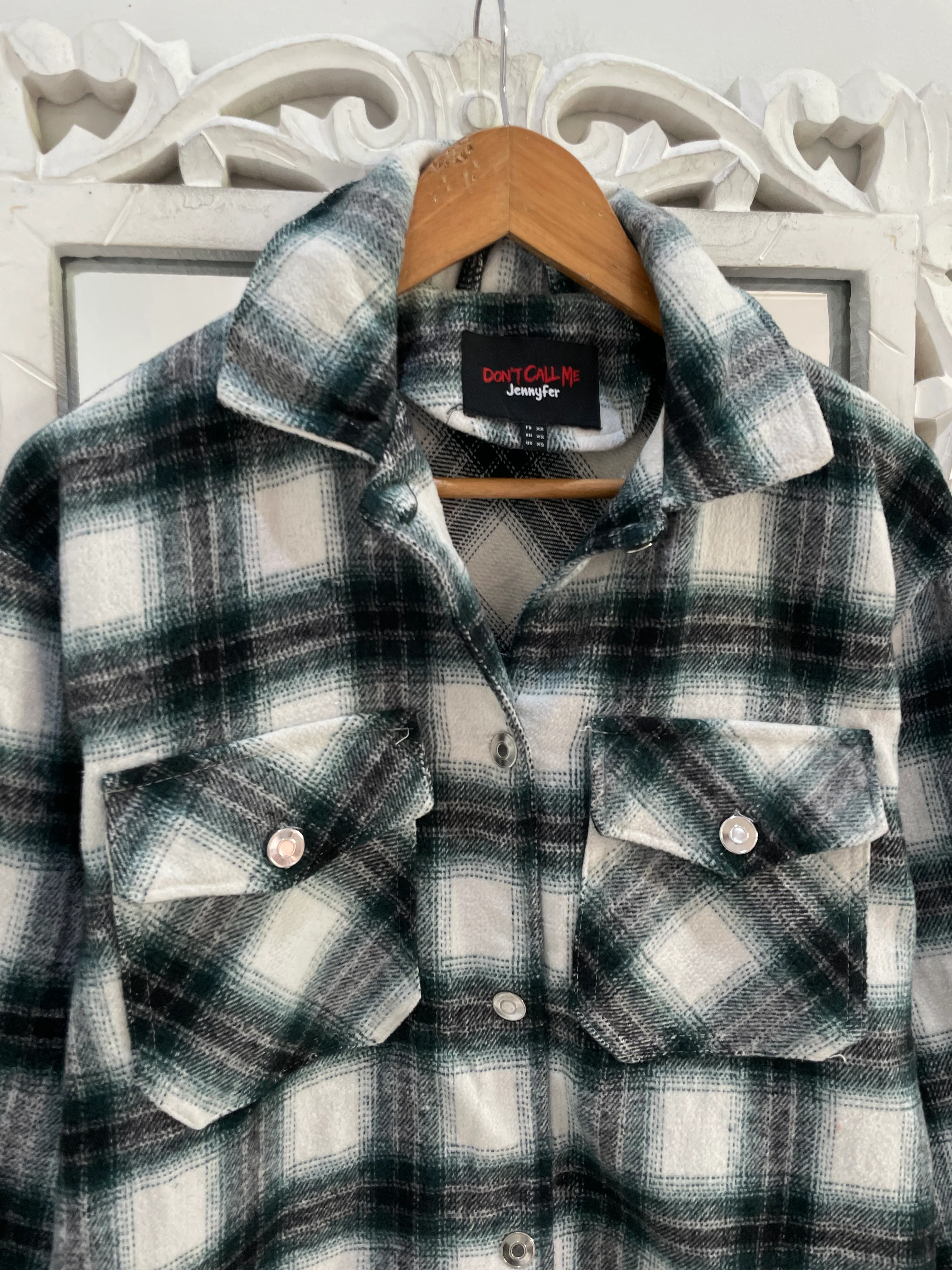 Don't Call Me Jennyfer Thick Warm Shacket-Chest 42 - Image 2