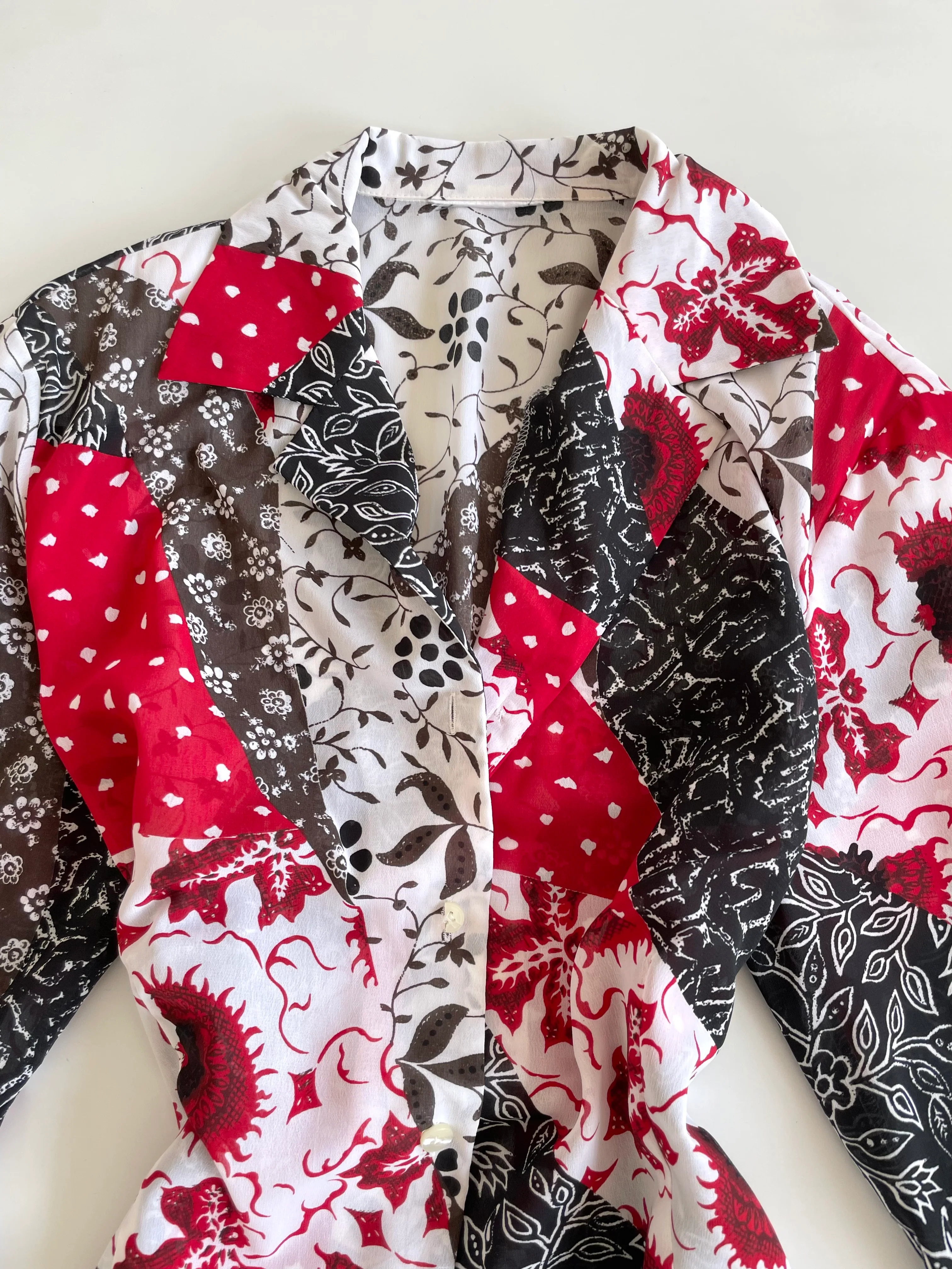 Ruffle Vintage Top-Bust 42 - Image 3