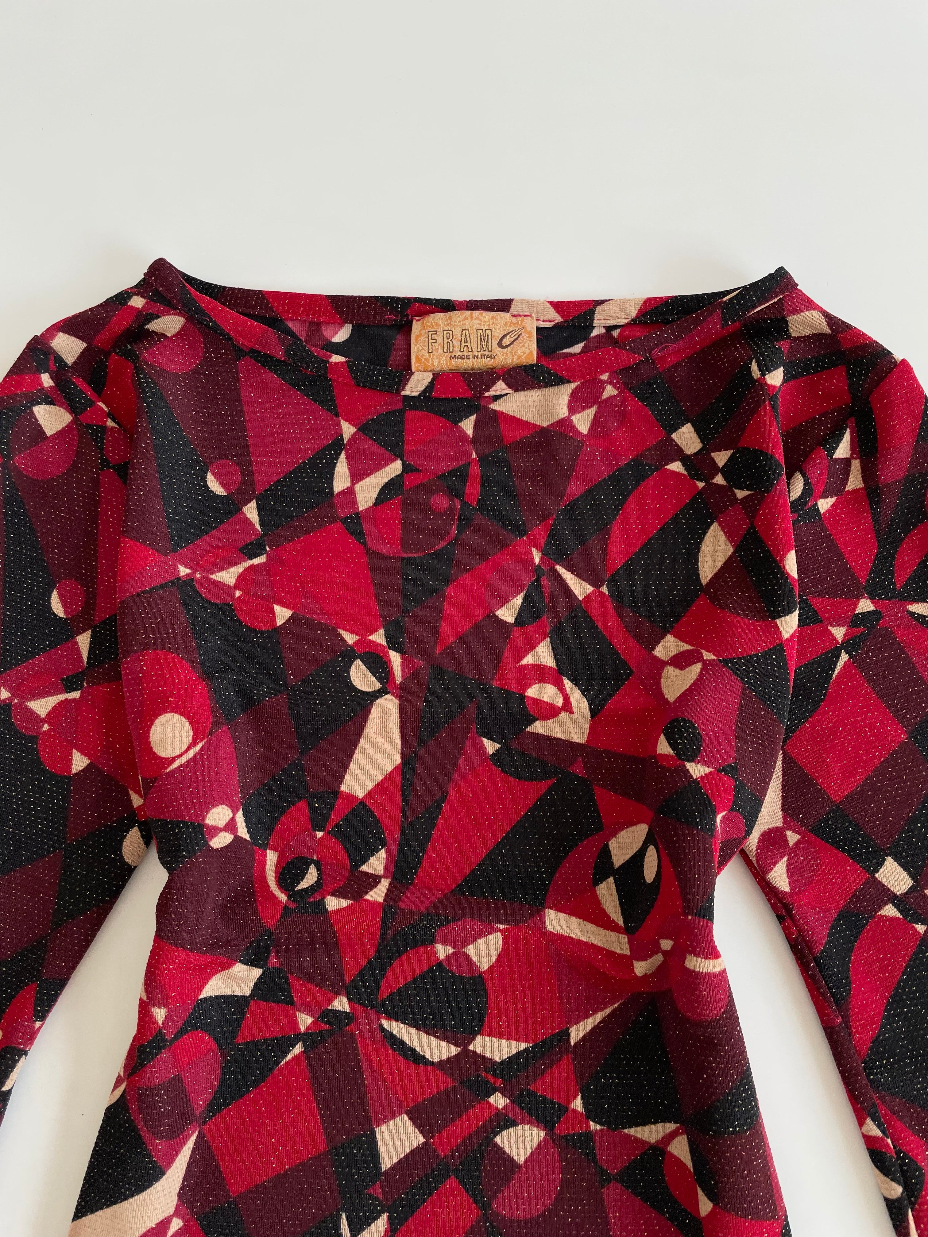 Fram Vintage Shimmer Top-Bust 30 to 32 - Image 2