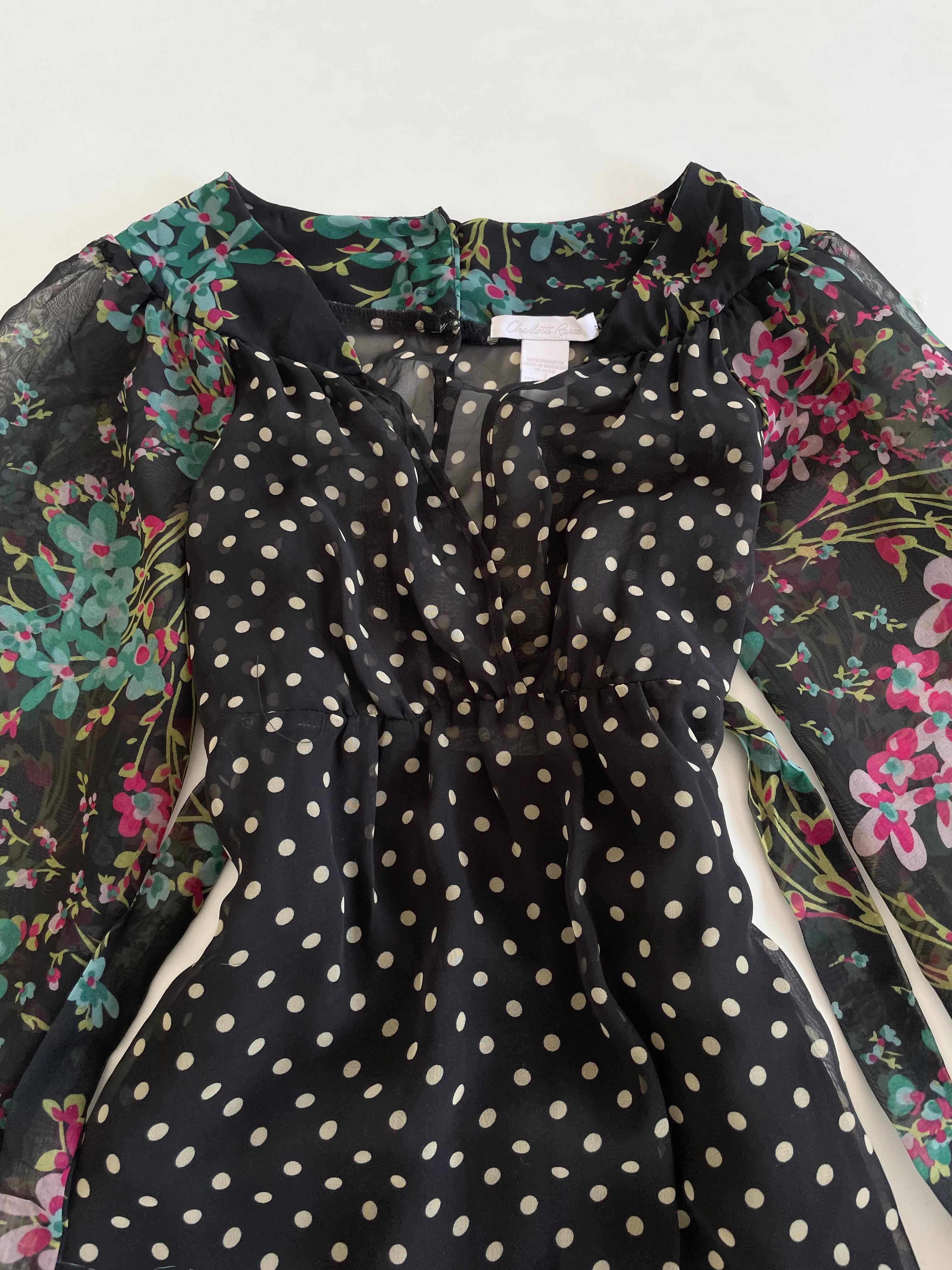 Charlotte Russe Sheer Dress-Bust 34 - Image 2