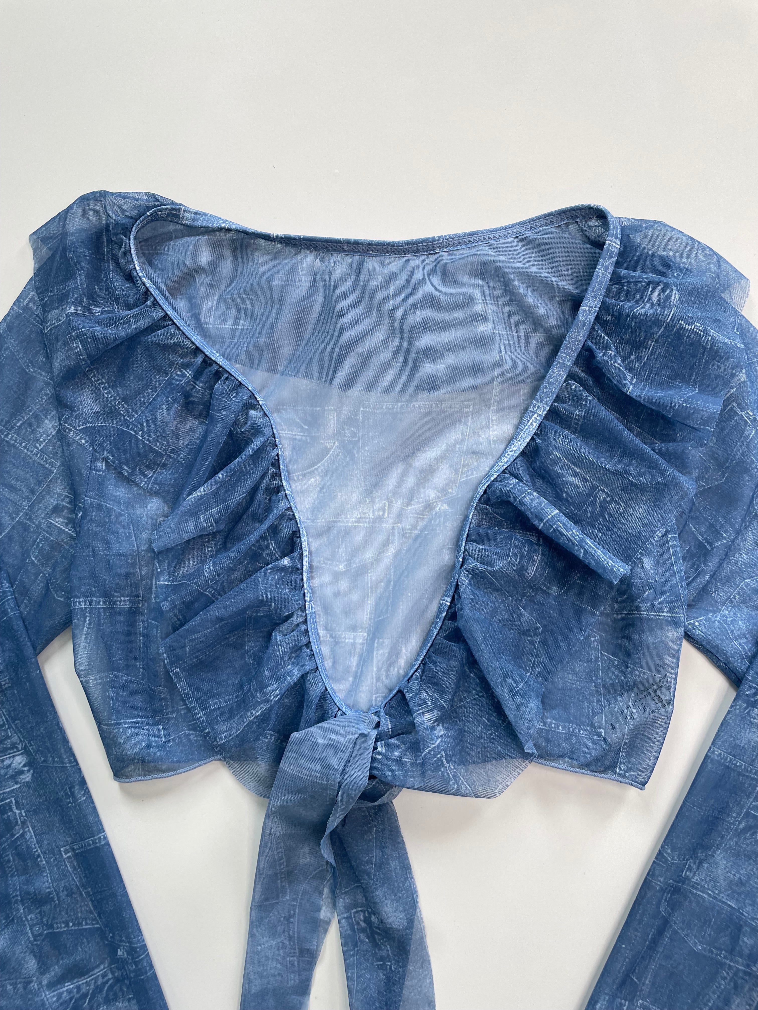 Sheer Top-Bust 30 to 32 - Image 2