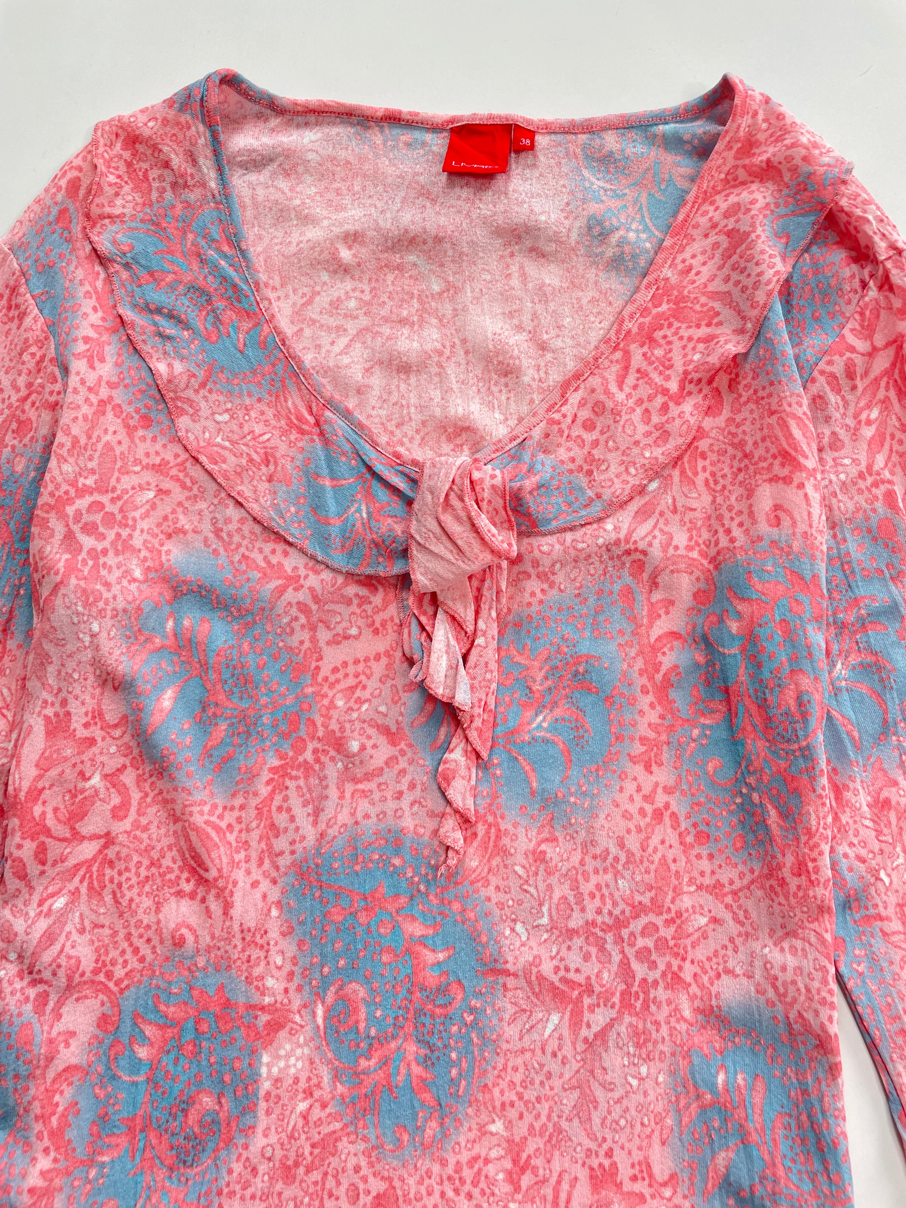 Ruffle Vintage Top-Bust 34 to 36 - Image 2