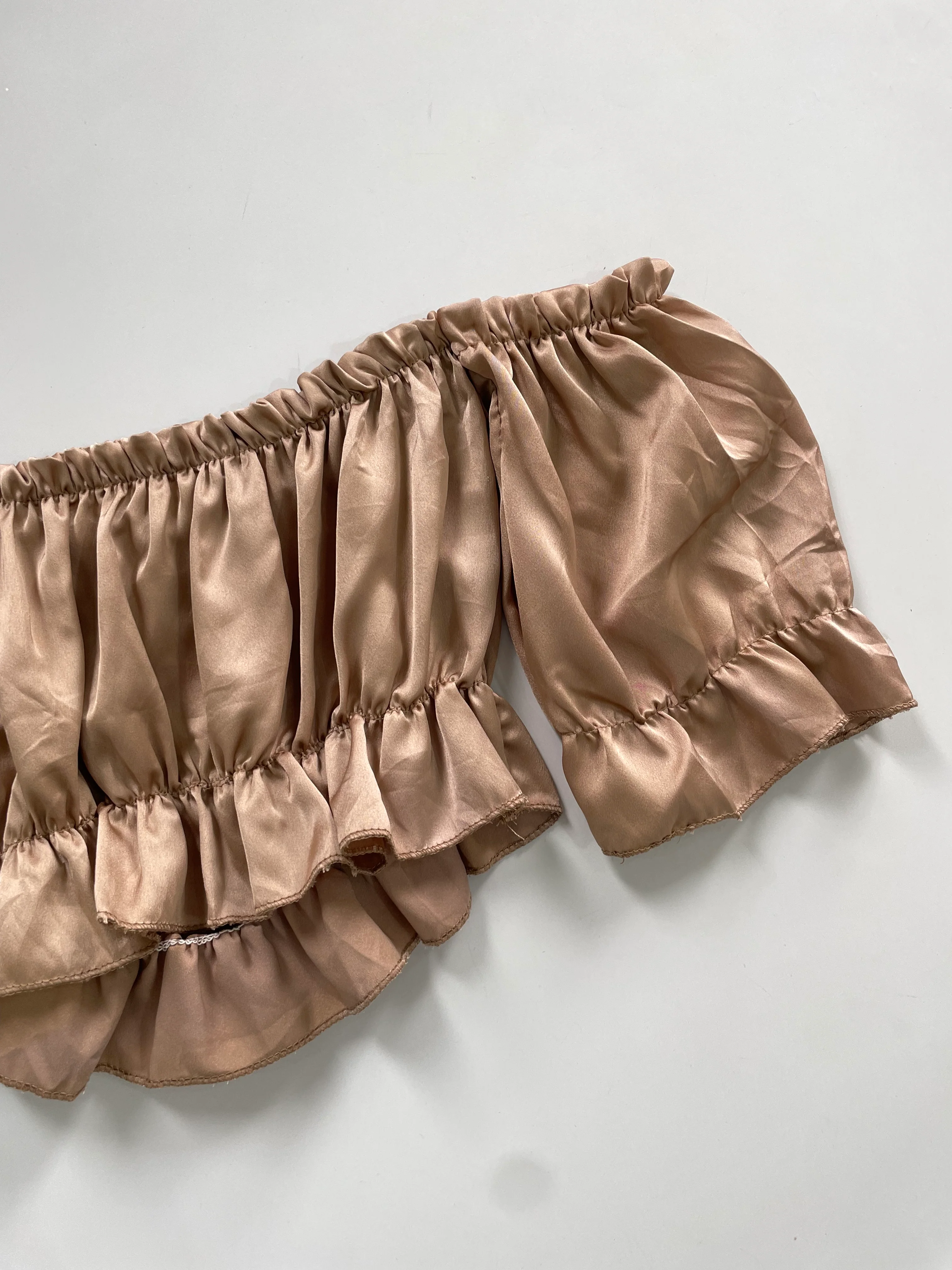 Satin Caramel Top-Bust 30 to 34 - Image 3