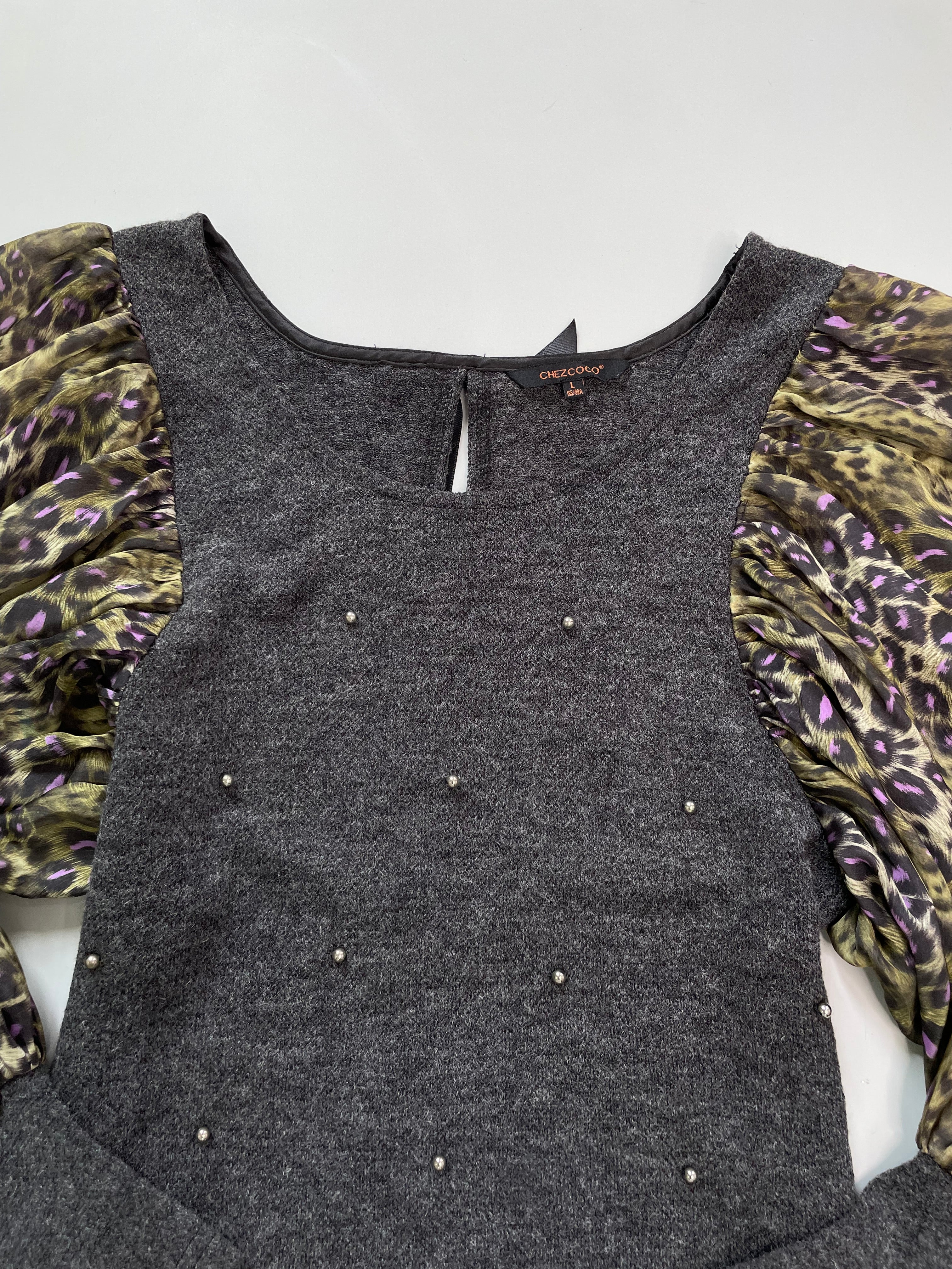 Chezcoco Puff Sleeve Top-Bust 32 to 34 - Image 2