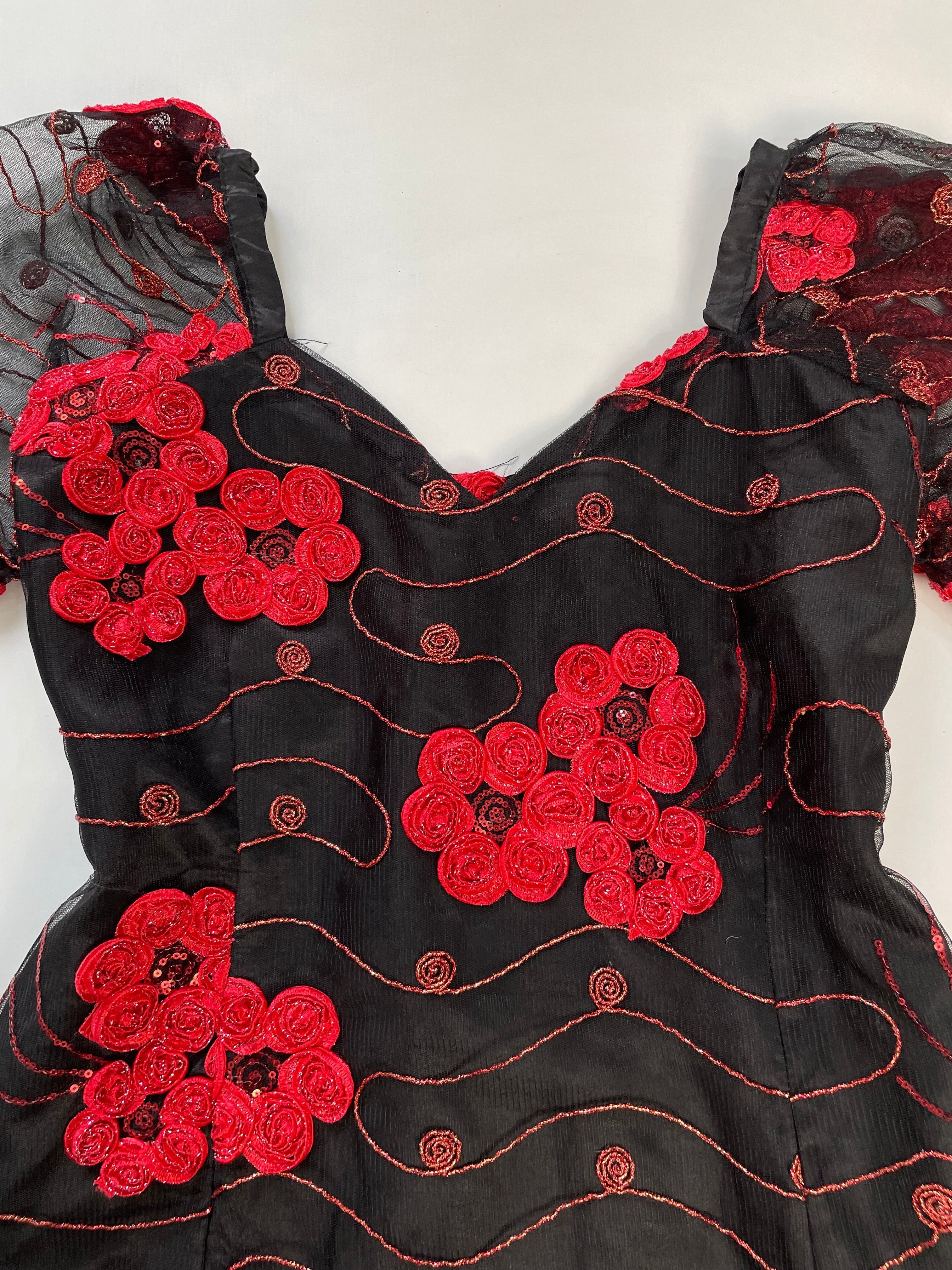 Vintage Sequin Top-Bust 42 - Image 2