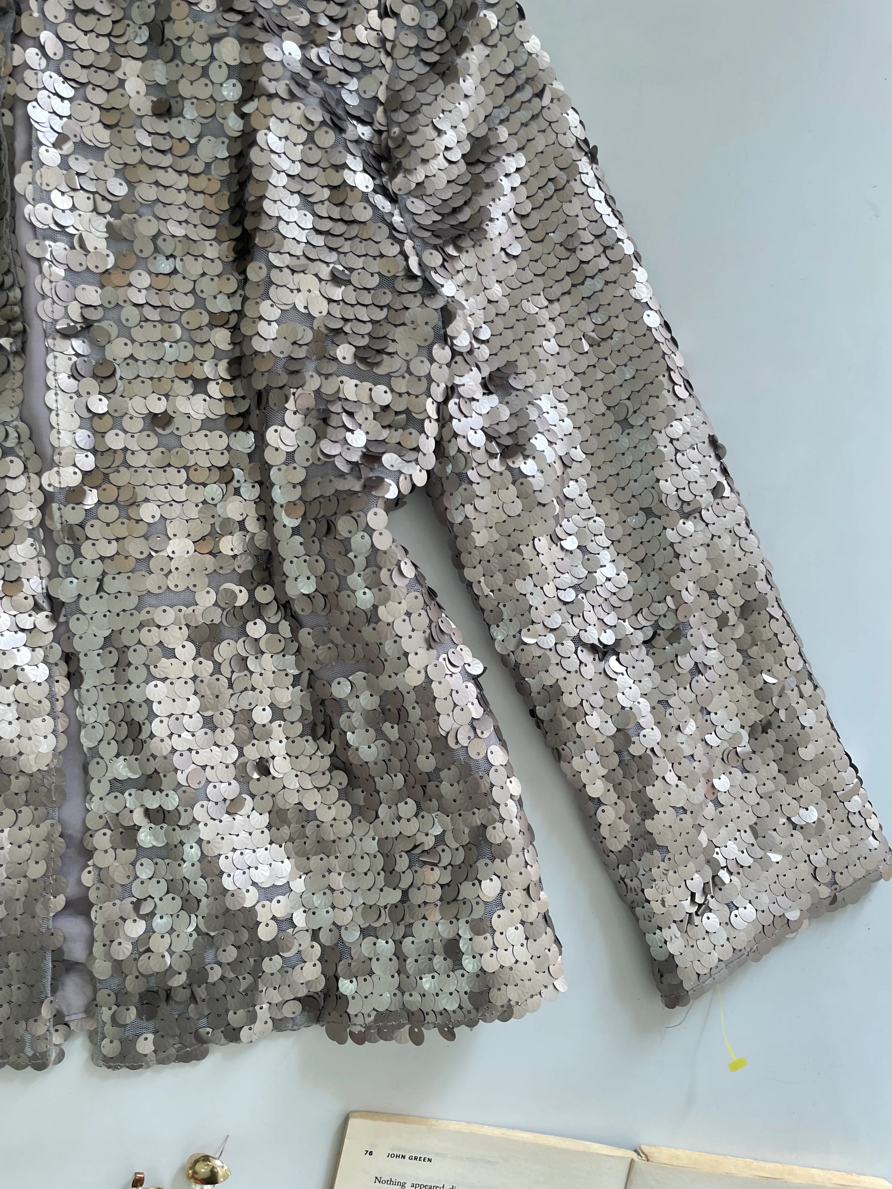 Dolce Cabo Sequin Top-Bust 38 - Image 3