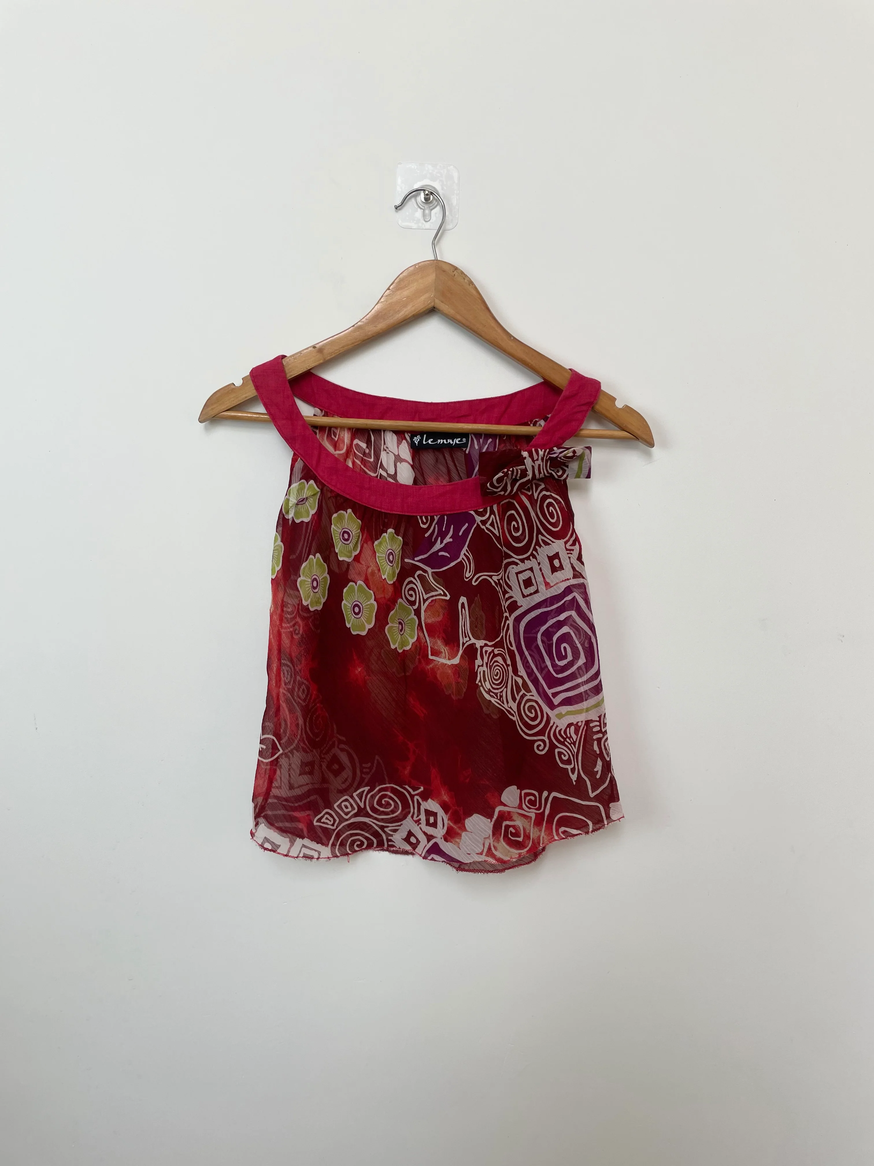 Vintage Sheer Top-Bust 34
