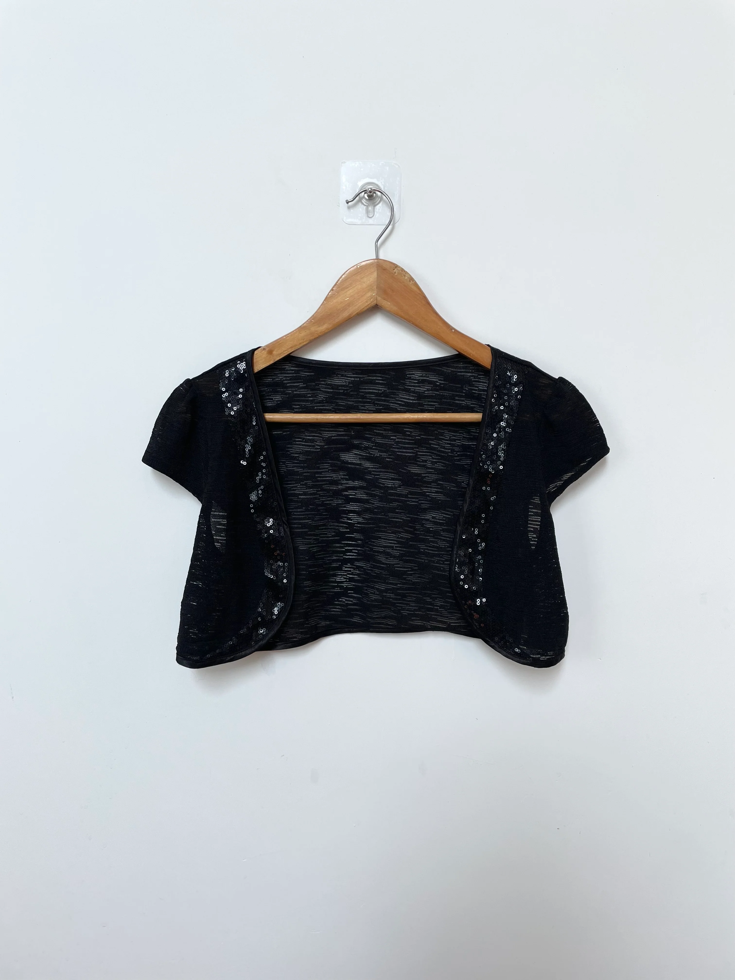 Lace Sequin Sheer Shrug-Bust 30 to 32