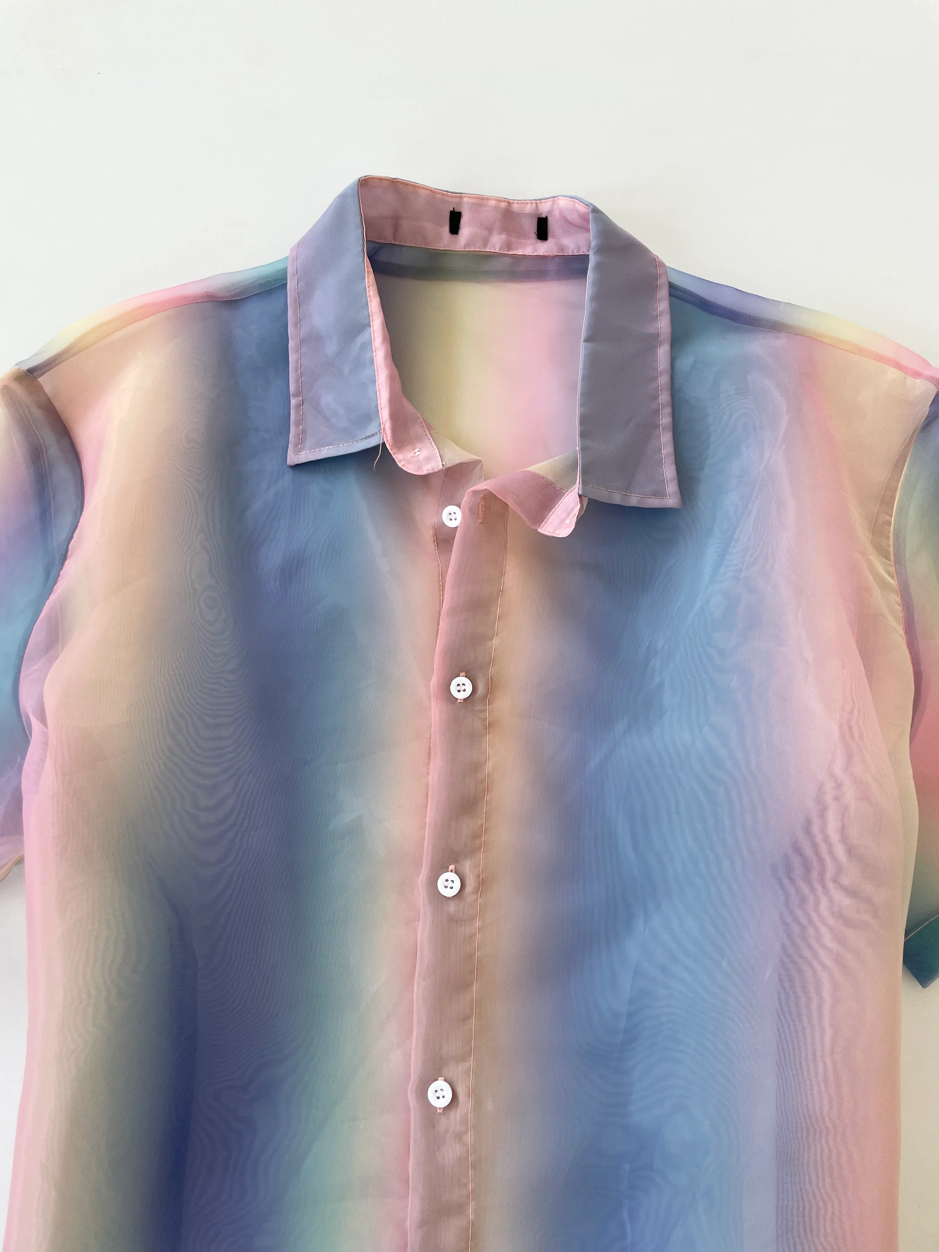 Sheer Organza Top-Bust 46 - Image 2