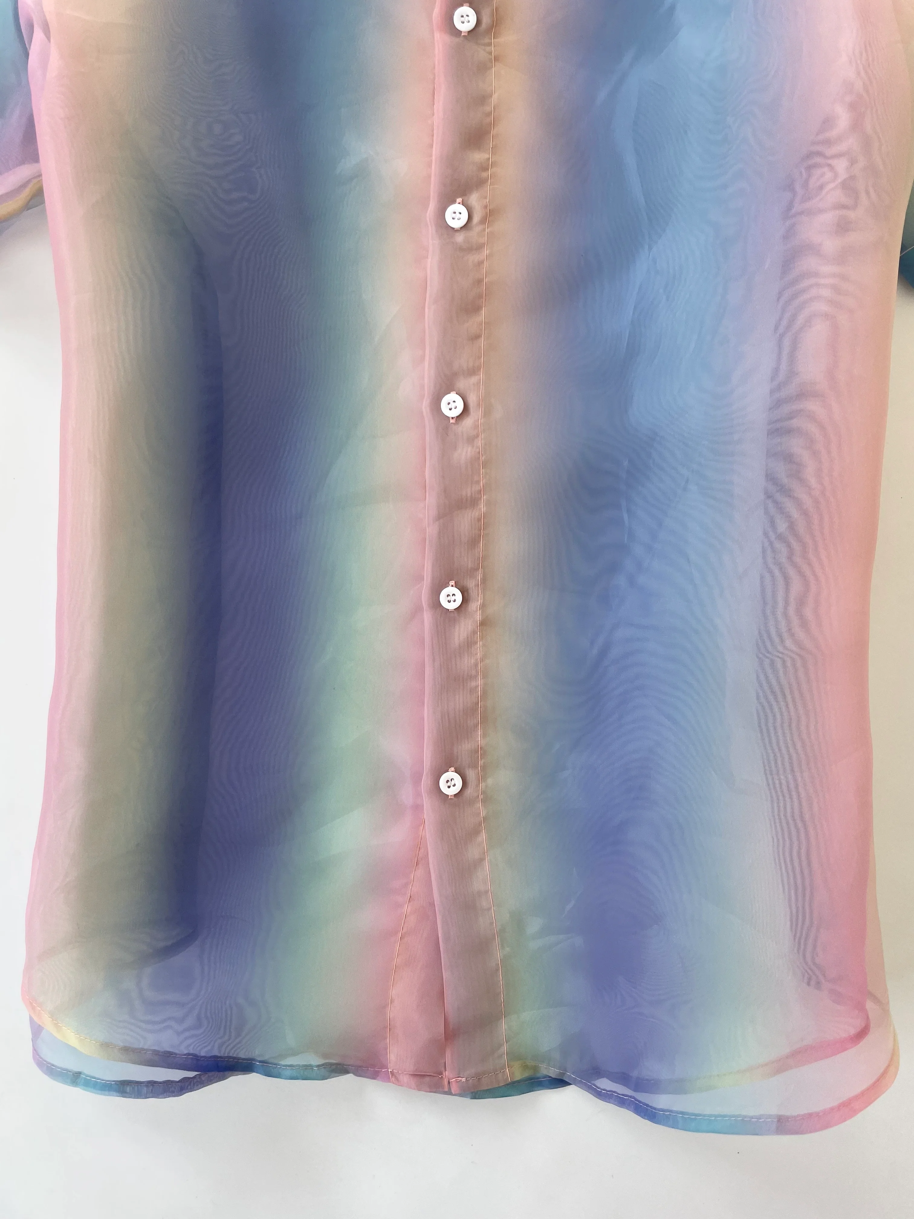 Sheer Organza Top-Bust 46 - Image 3