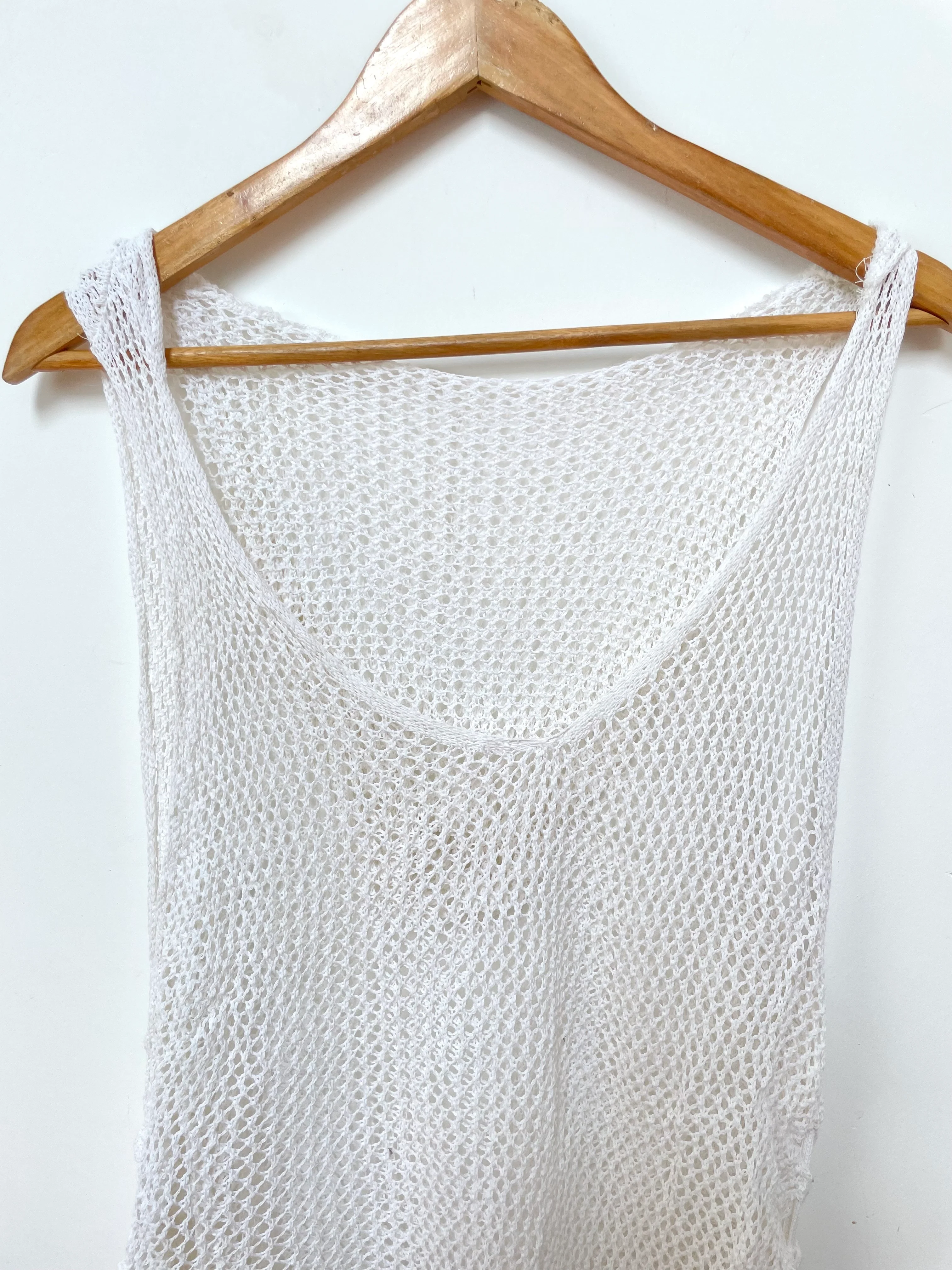 Hooded Sheer Crochet Top-Bust 40 to 44 - Image 2