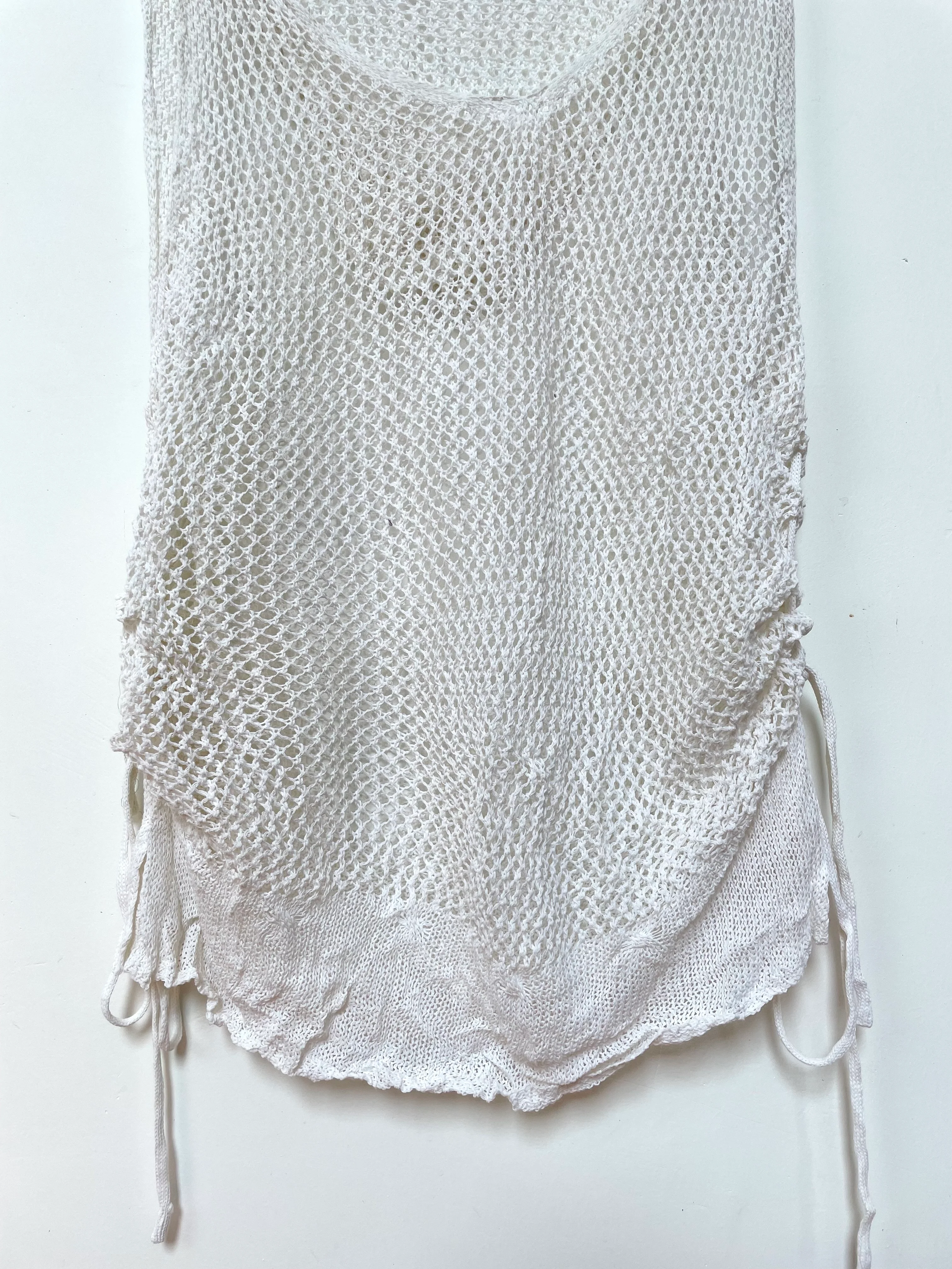 Hooded Sheer Crochet Top-Bust 40 to 44 - Image 3