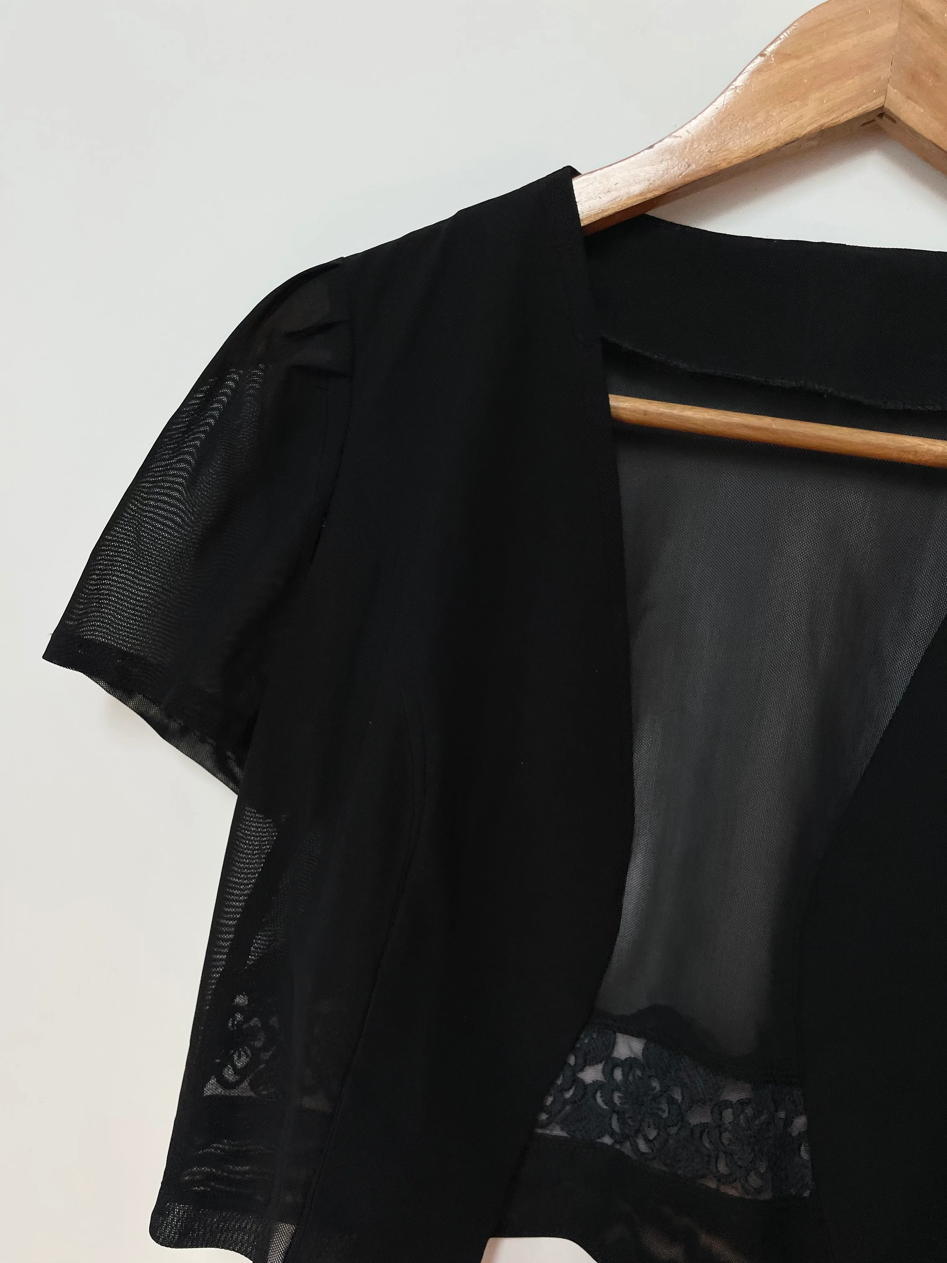 Sheer Lace Top-Bust 36 - Image 2