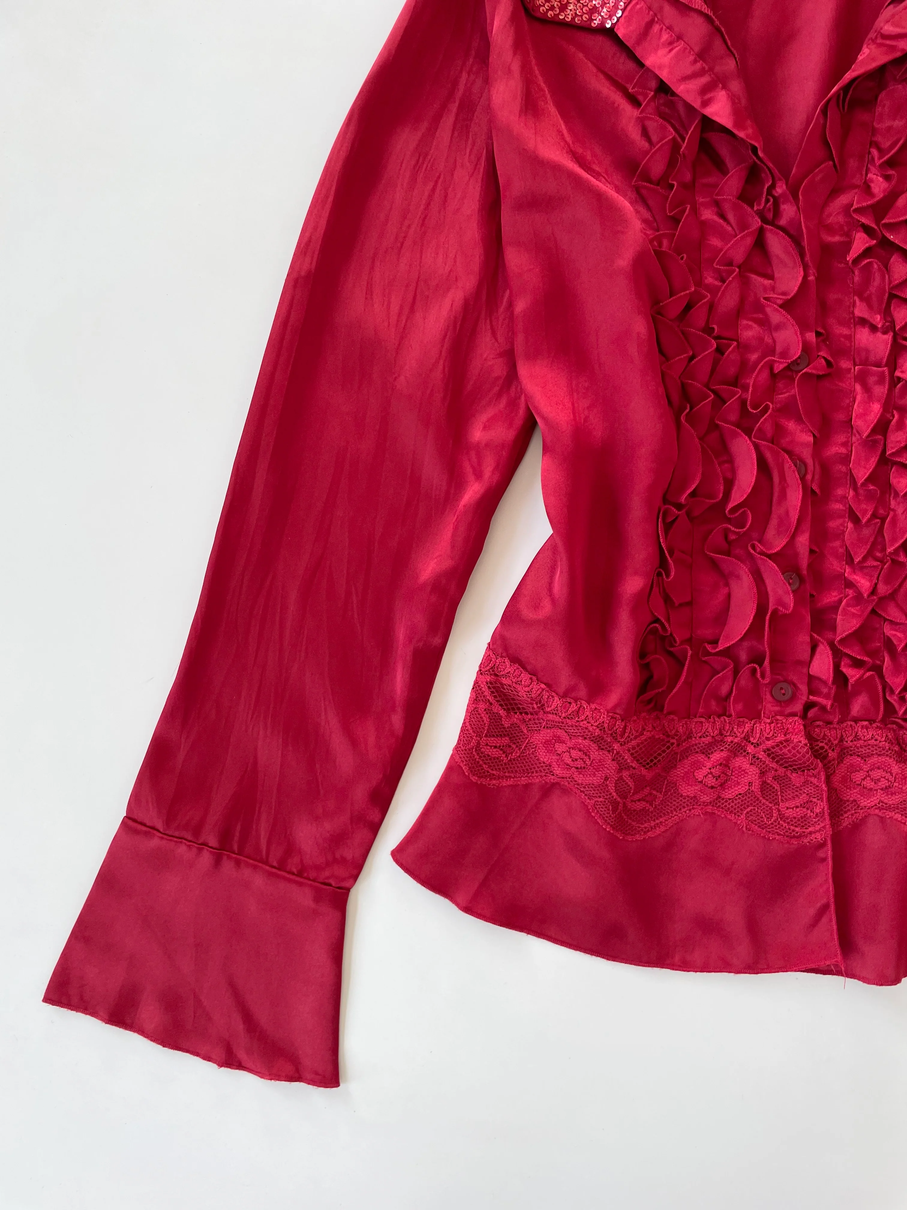 Derhy Vintage Top-Bust 42 - Image 3