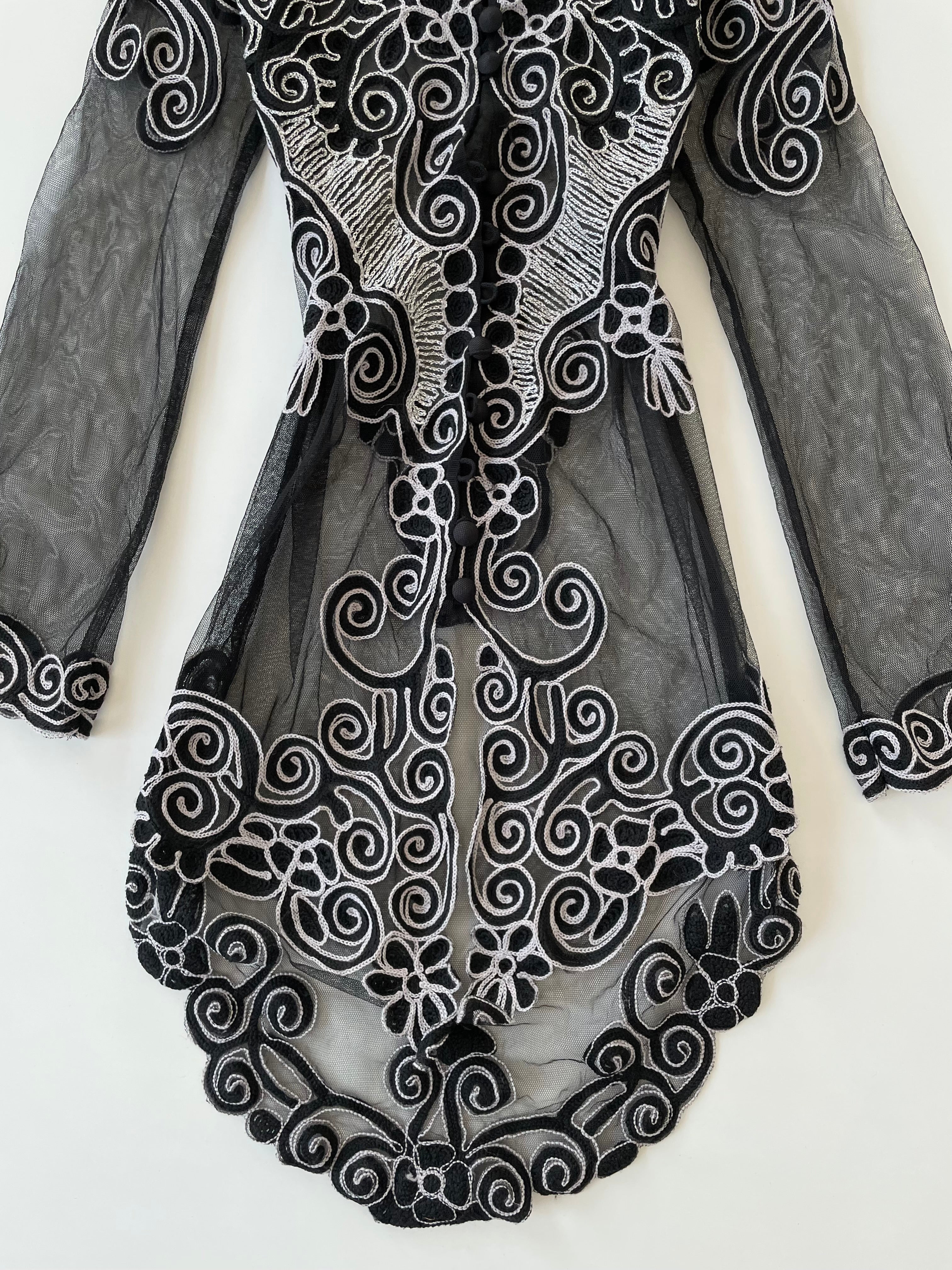Embroidered Vintage Top-Bust 30 - Image 3