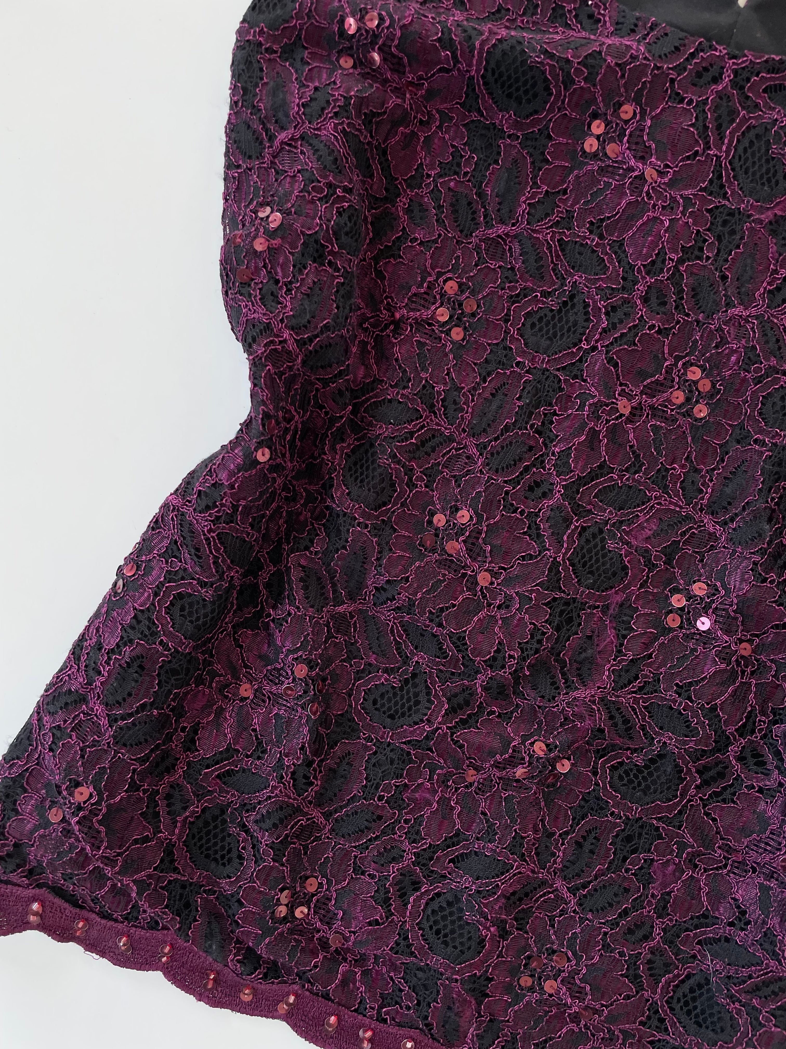 Sequin Vintage Top-Bust 38 - Image 3