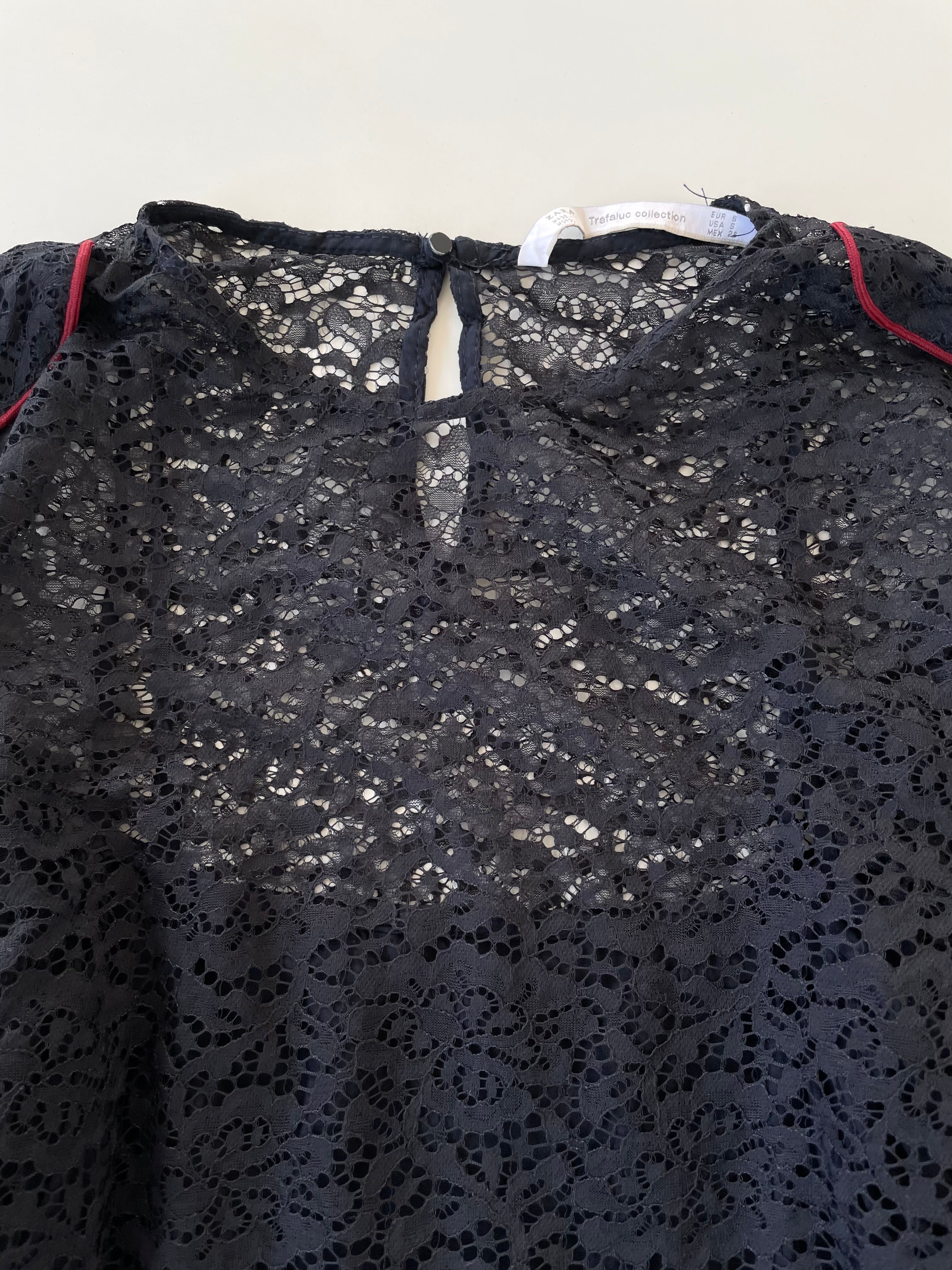 Zara Lace Top-Bust 38 - Image 2