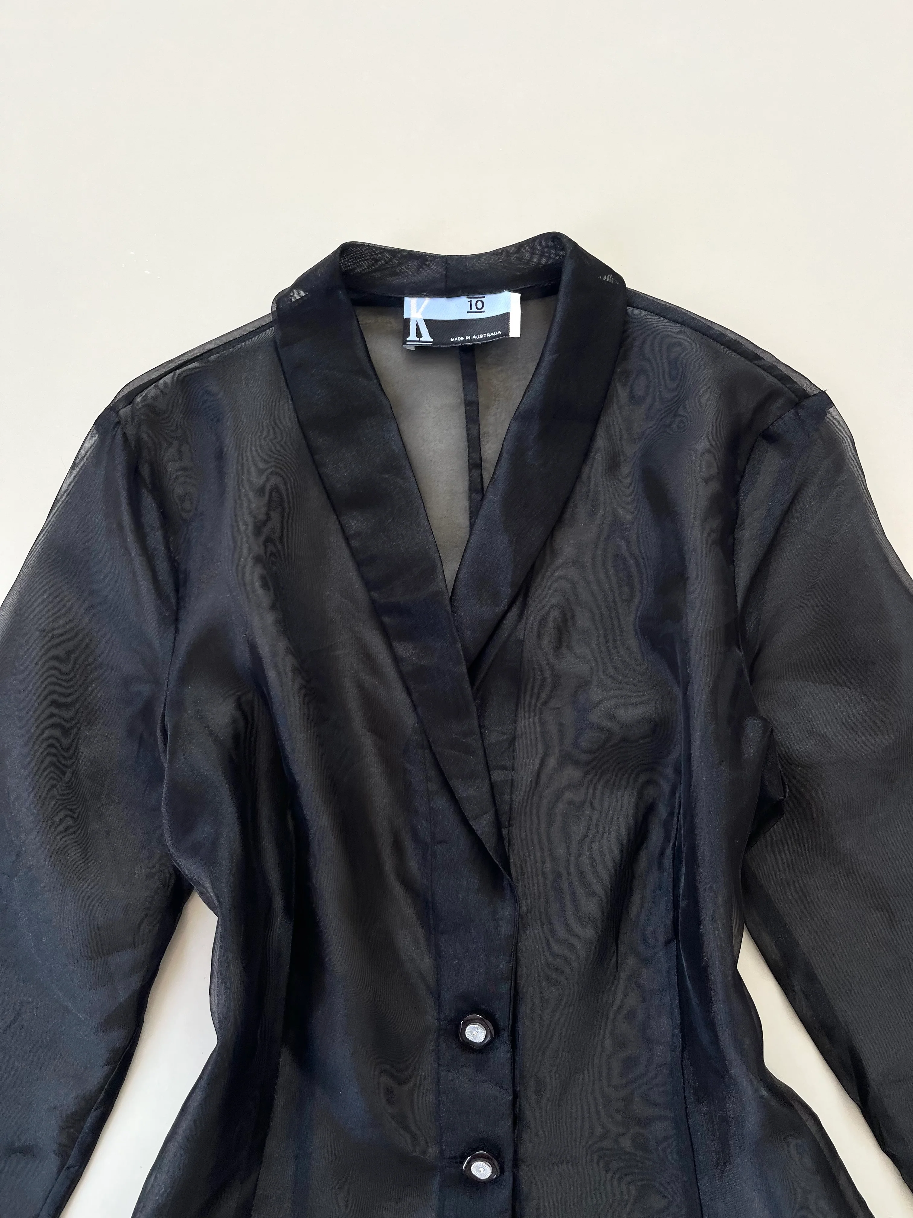 Organza Sheer Top-Bust 36 - Image 2