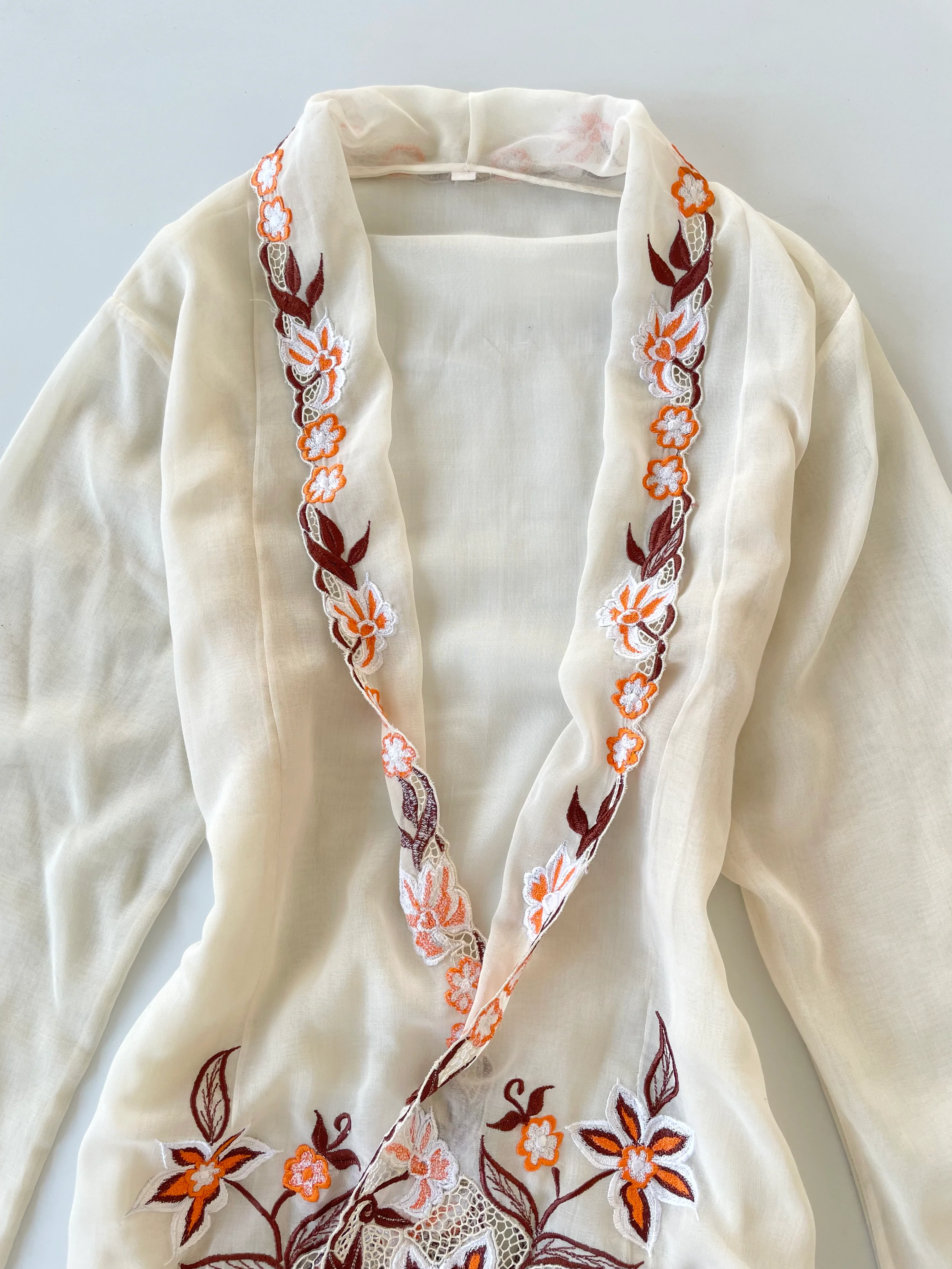 Embroidered Vintage Top-Bust 36 - Image 2