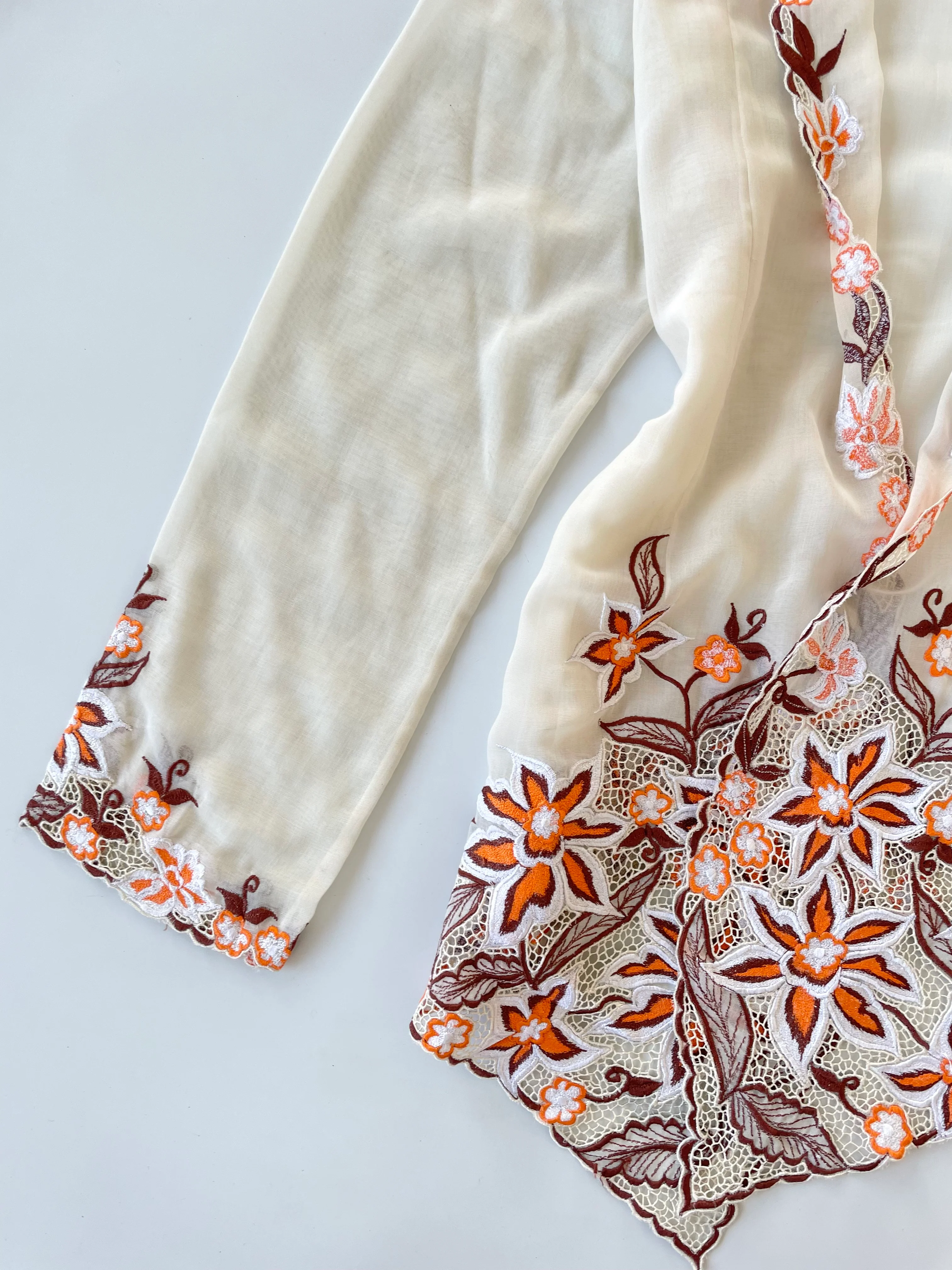 Embroidered Vintage Top-Bust 36 - Image 3