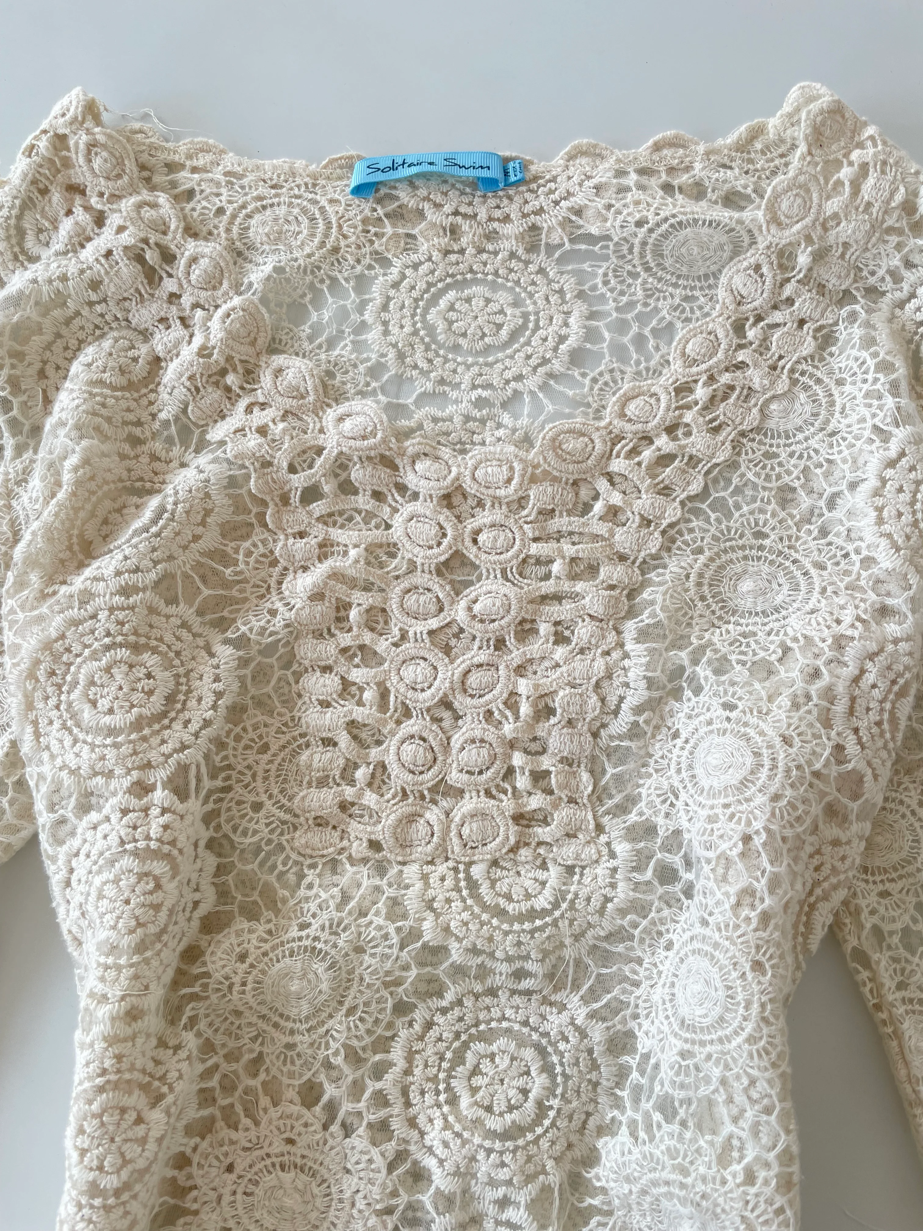 Solitaire Lacy Sheer Dress-Bust 40 - Image 2