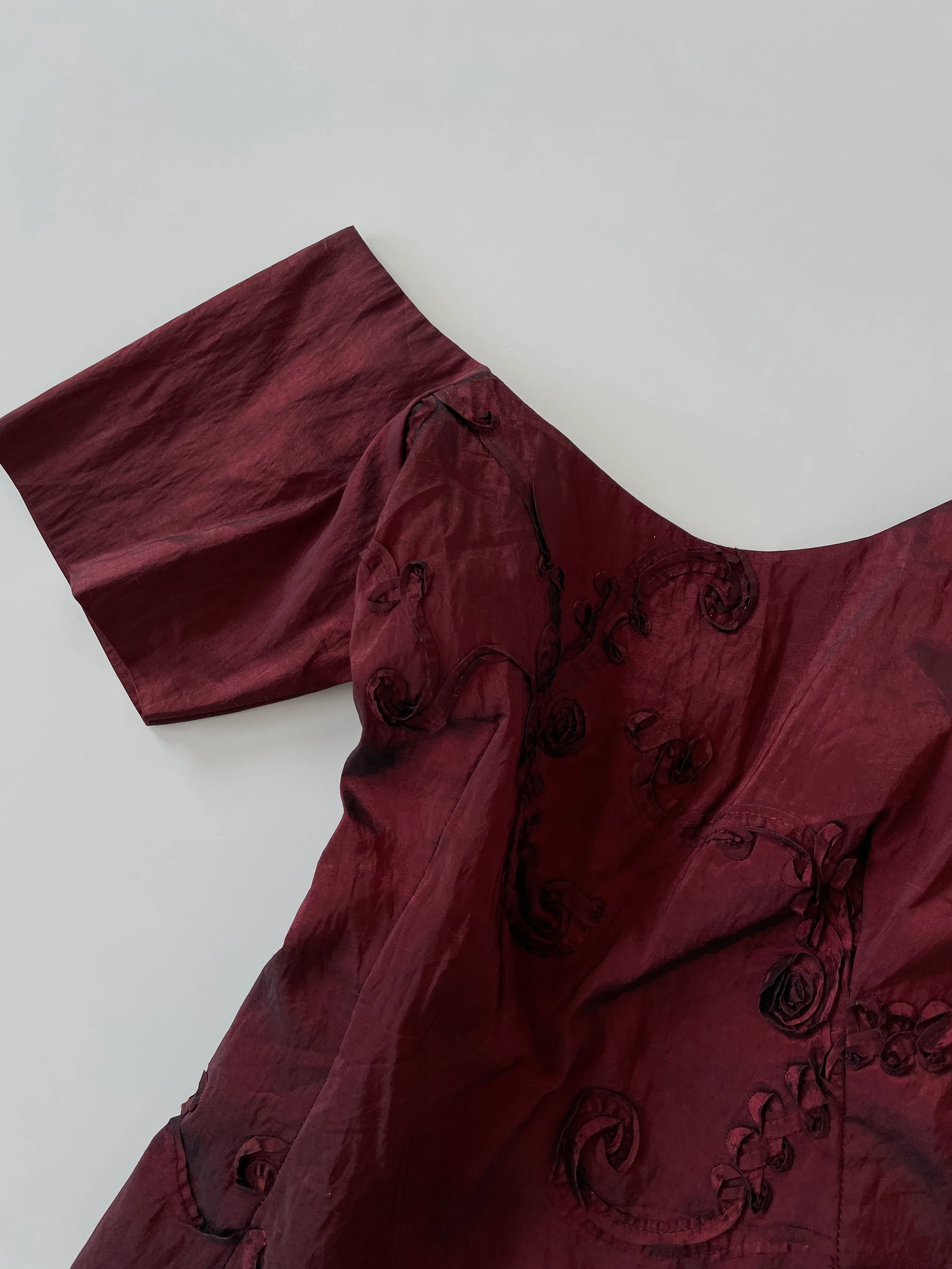 Vintage Embroidered Top-Bust 36 - Image 3