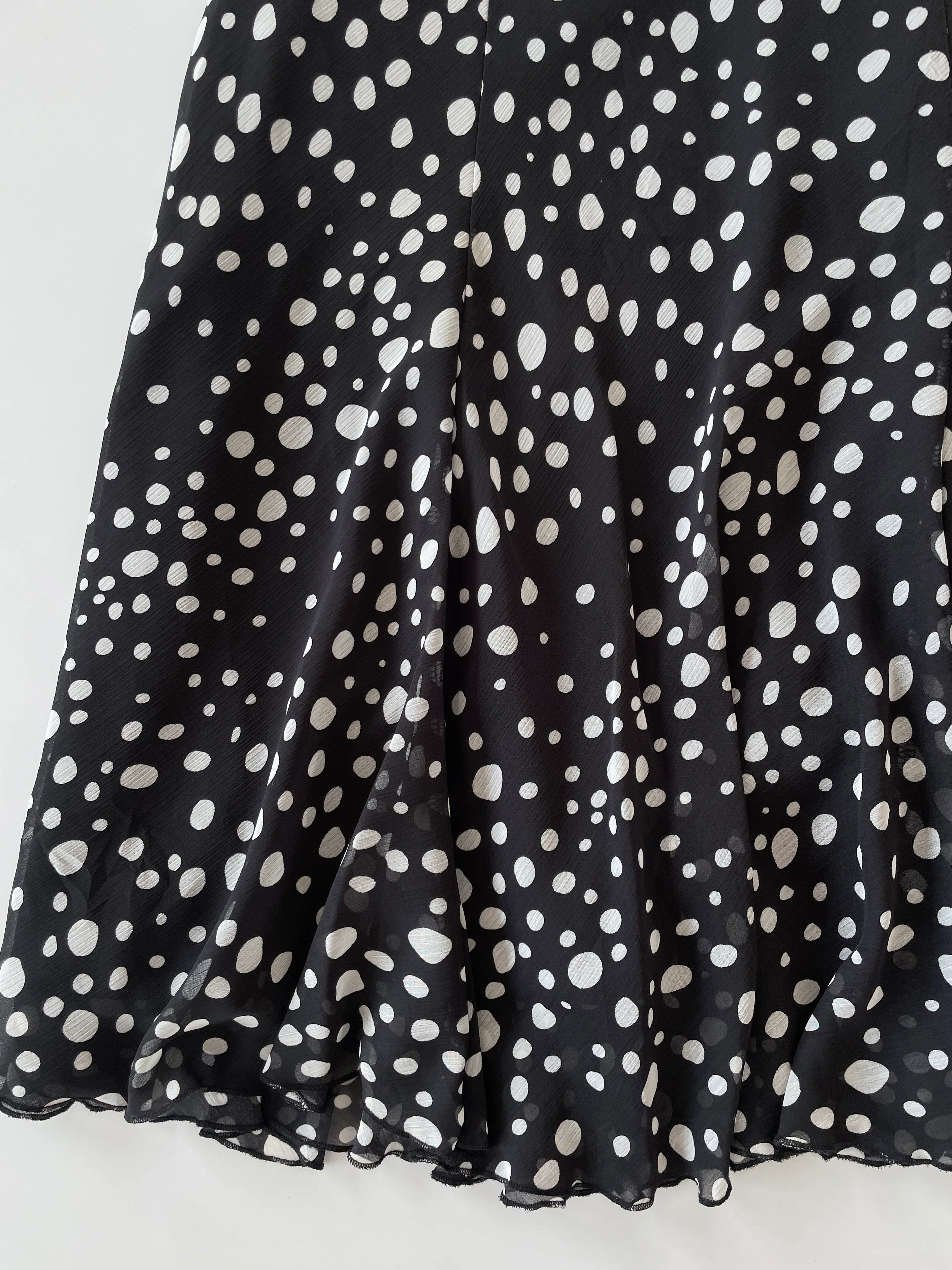 Polka Dot Vintage Skirt-Waist 44 to 48 - Image 2