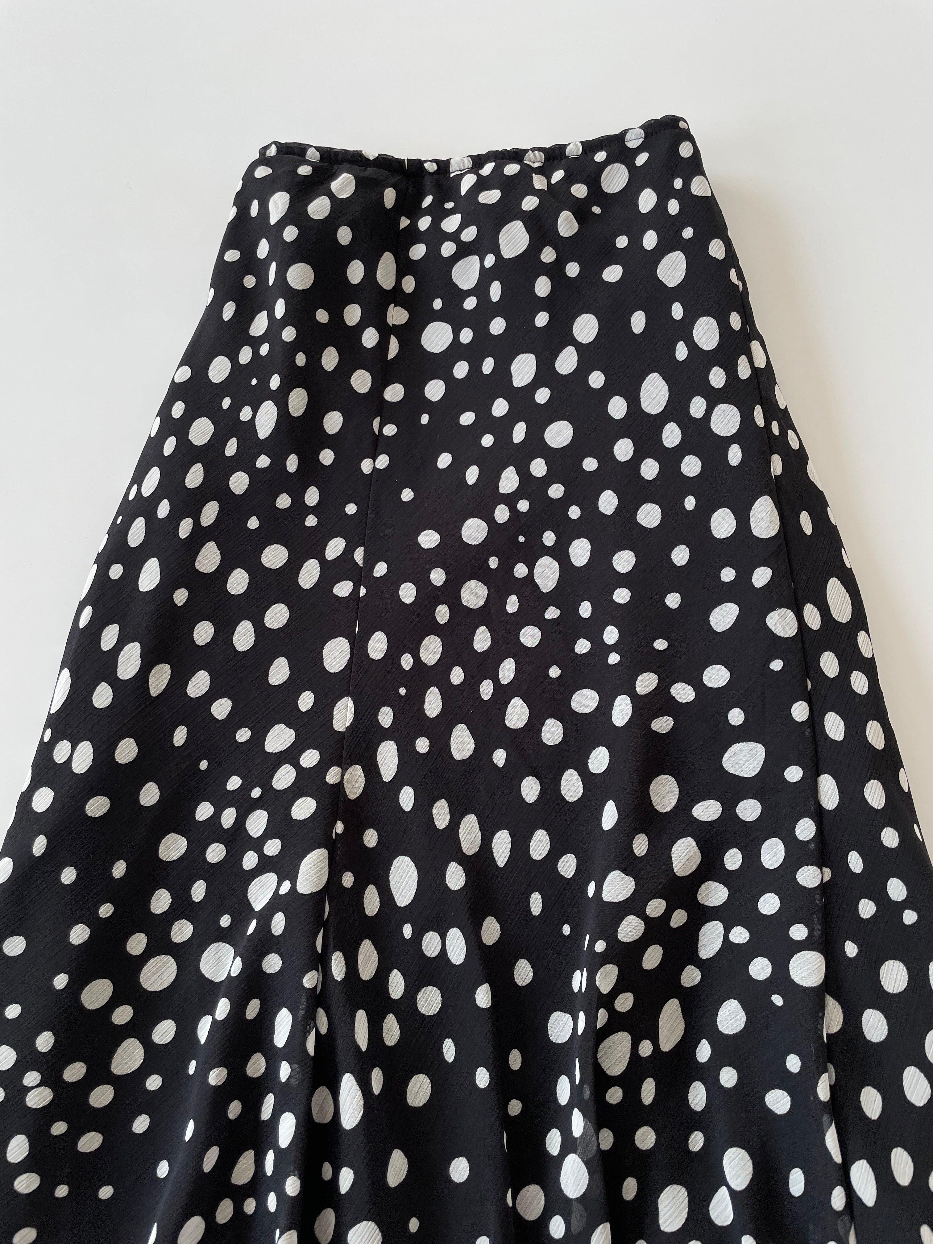 Polka Dot Vintage Skirt-Waist 44 to 48 - Image 3