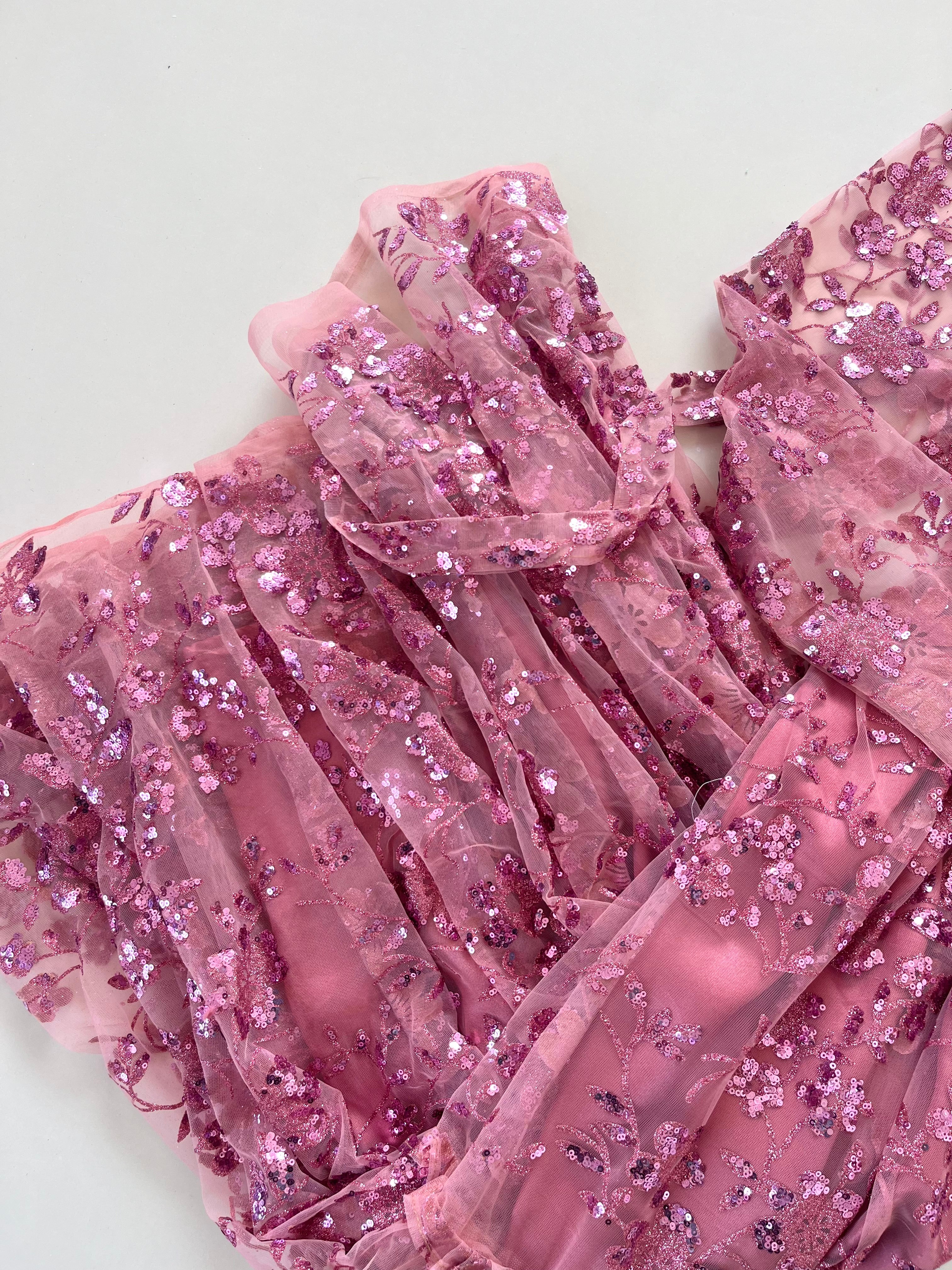 Sequin Vintage Dress-Bust 38 - Image 3