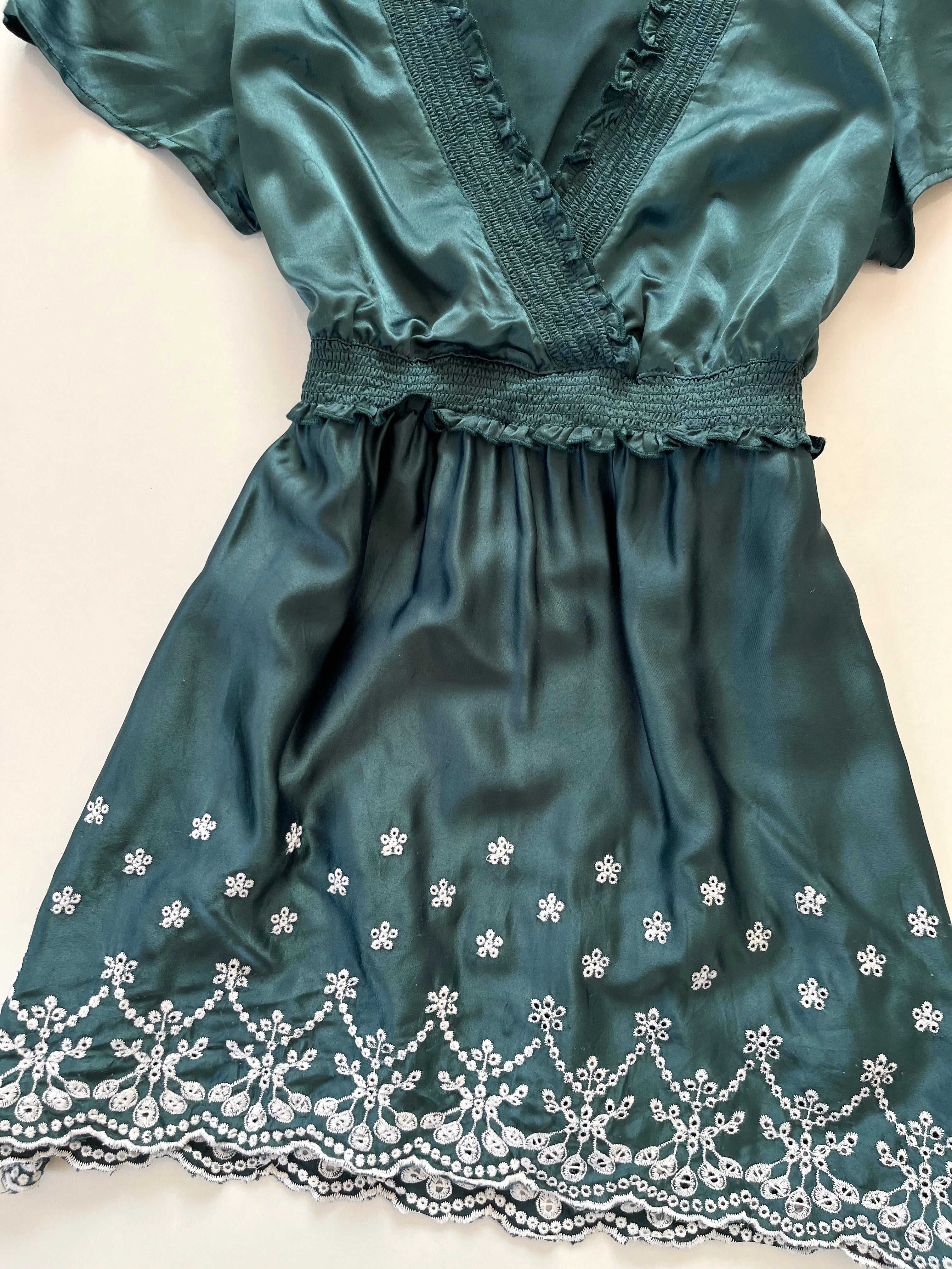 Vintage Embroidered Top-Bust 34 - Image 3