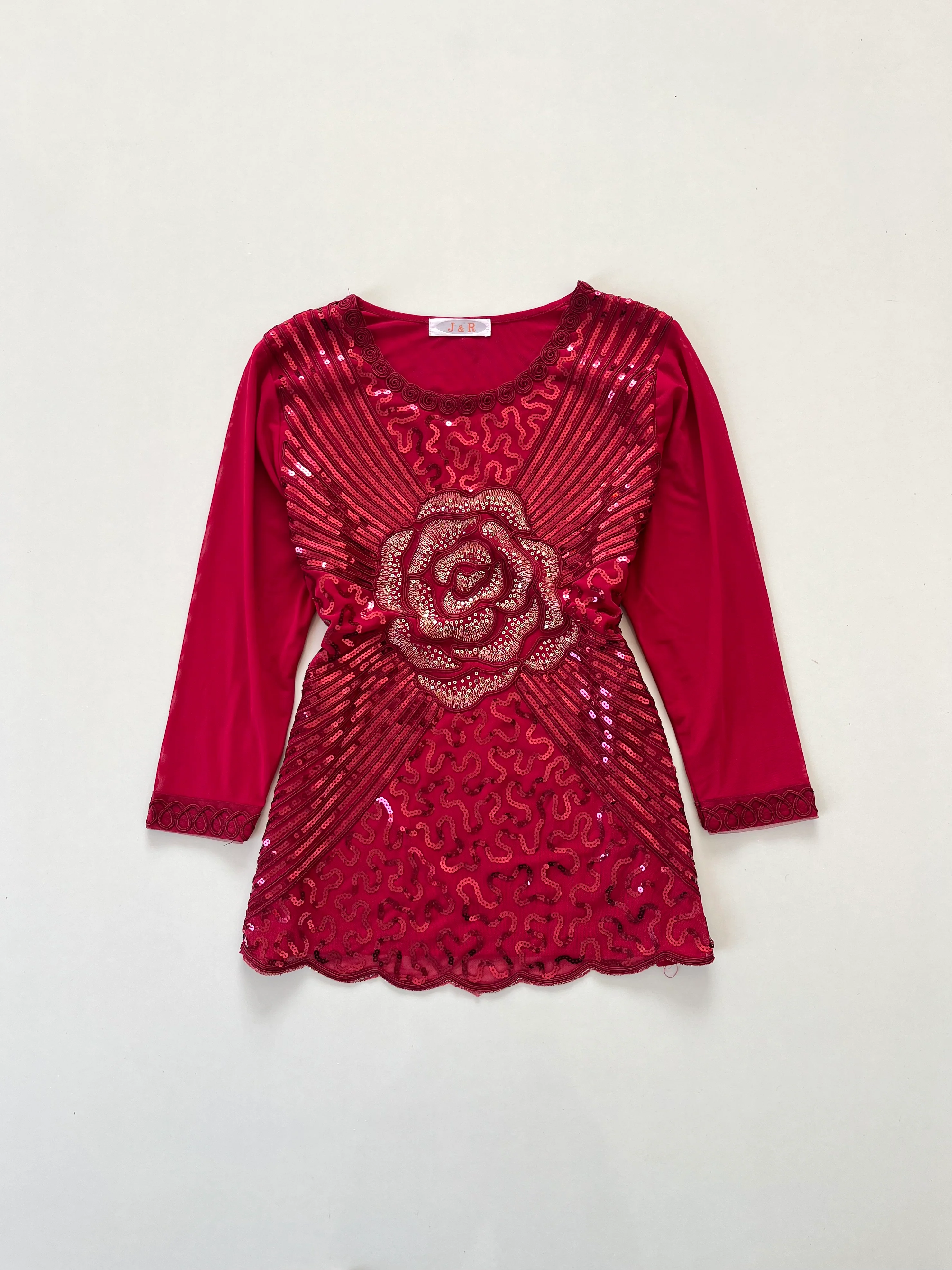 Sequin Vintage Top-Bust 38 to 40