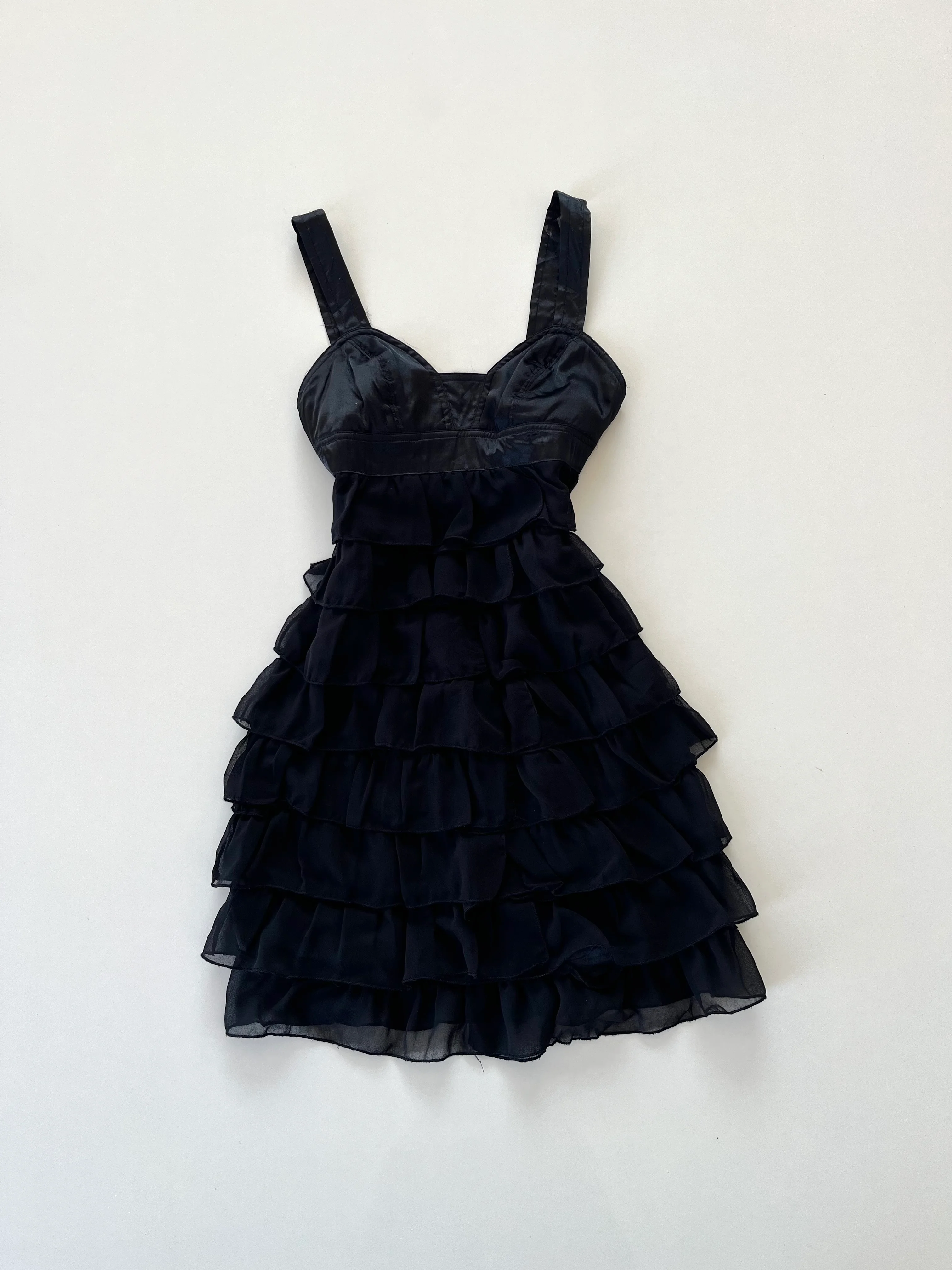 Ruffle Vintage Dress-Bust 30