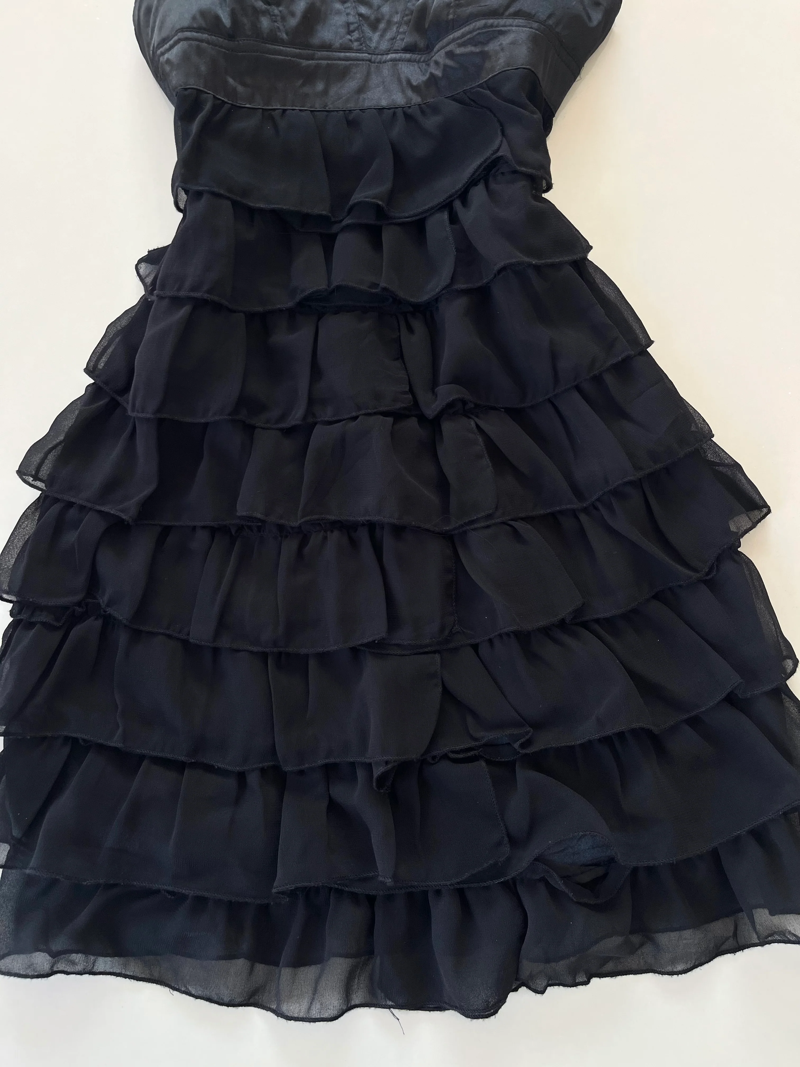Ruffle Vintage Dress-Bust 30 - Image 3
