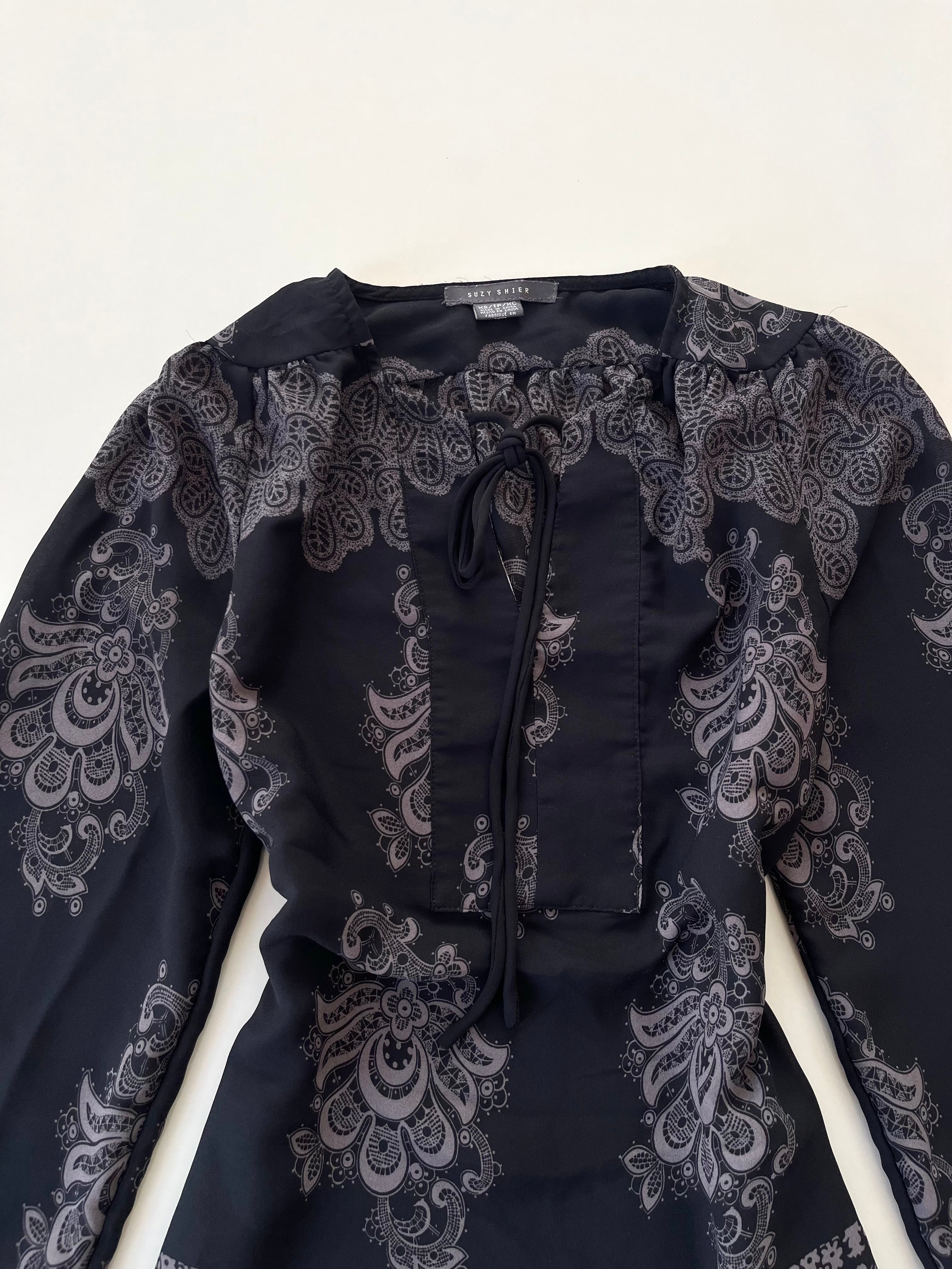 Suzy Shier Vintage Top-Bust 36 - Image 3