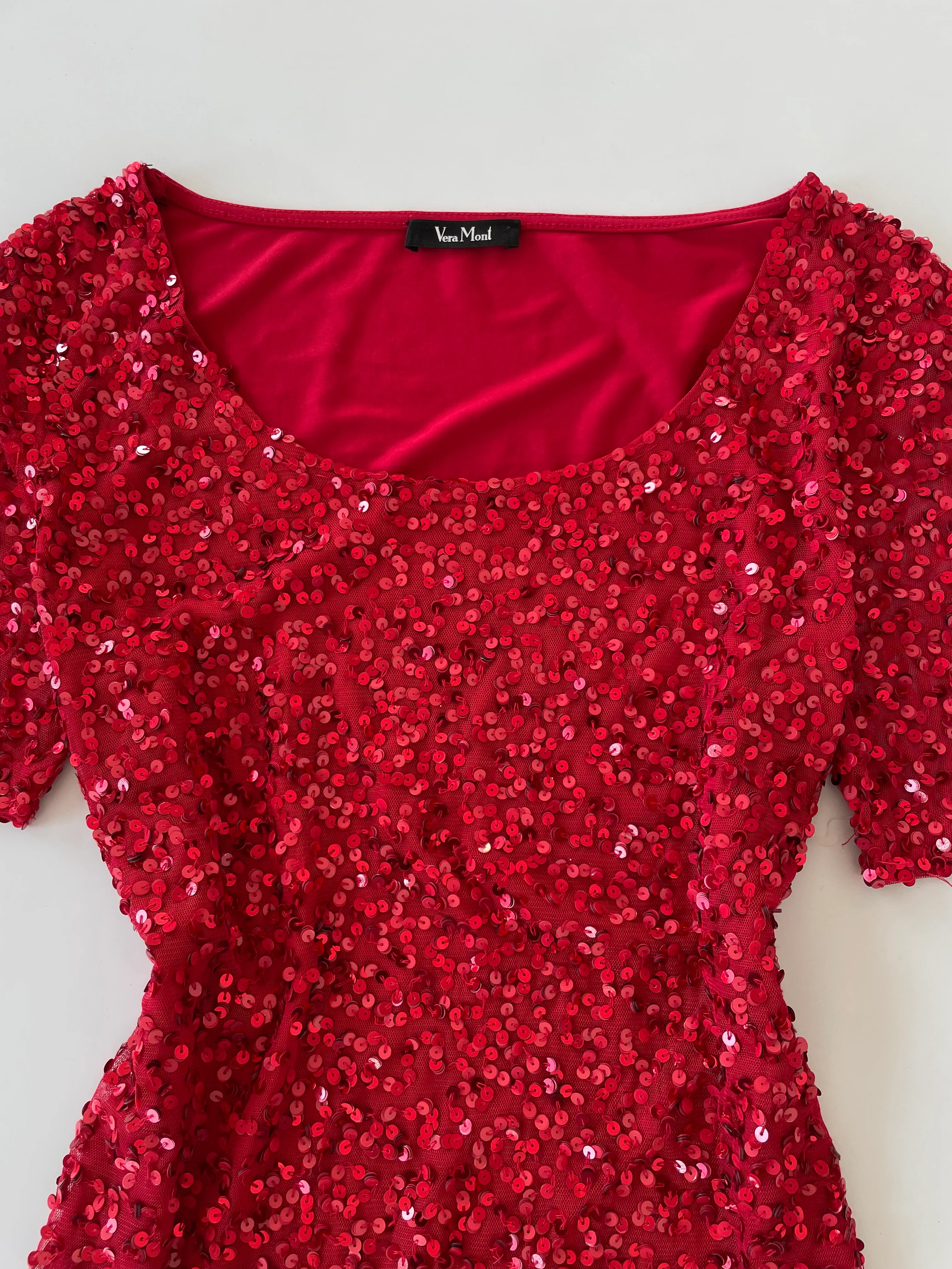 Vera Mont sequin Top-Bust 36 - Image 3