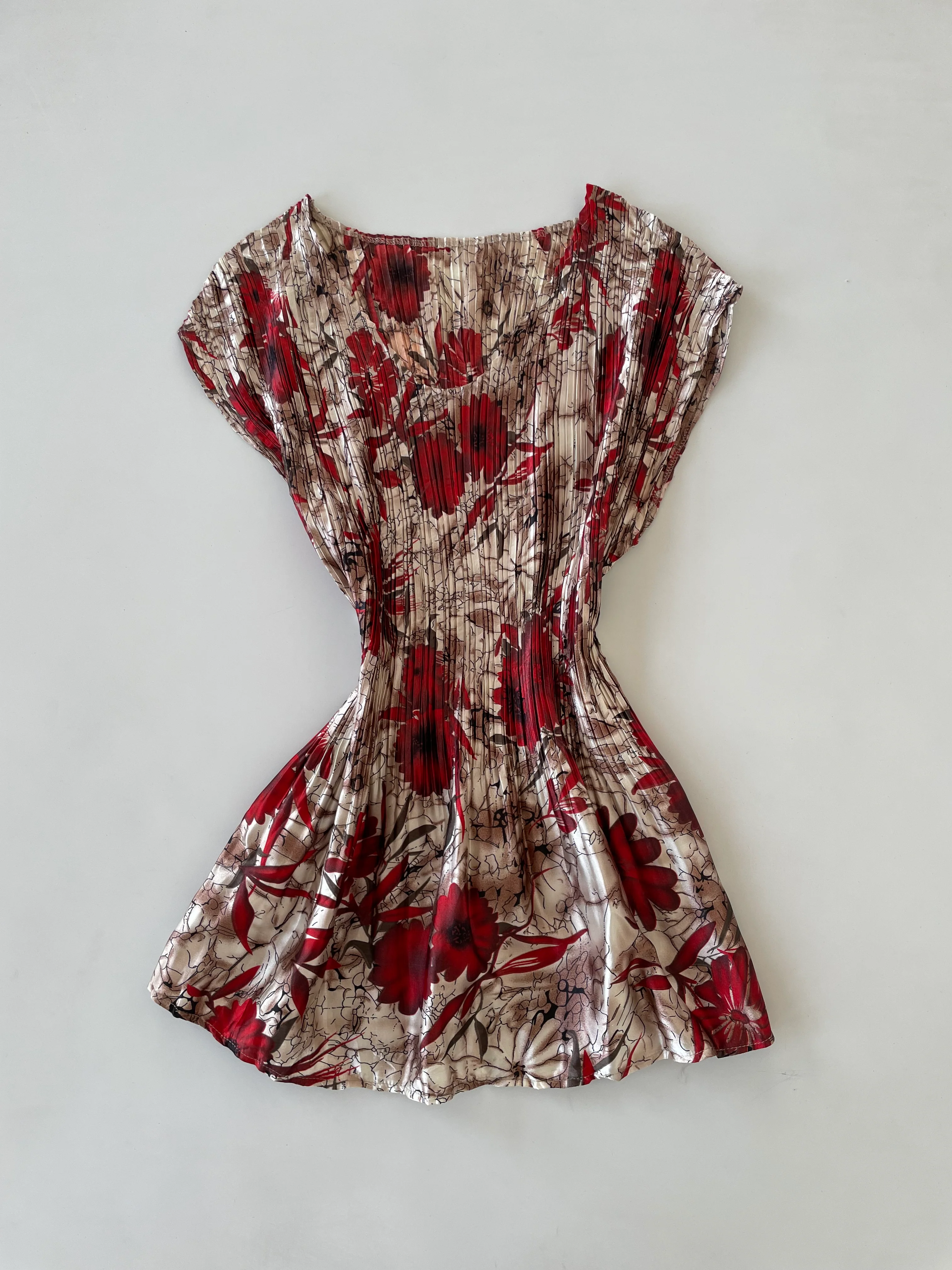 Vintage Pleated Top-Bust 32 to 36