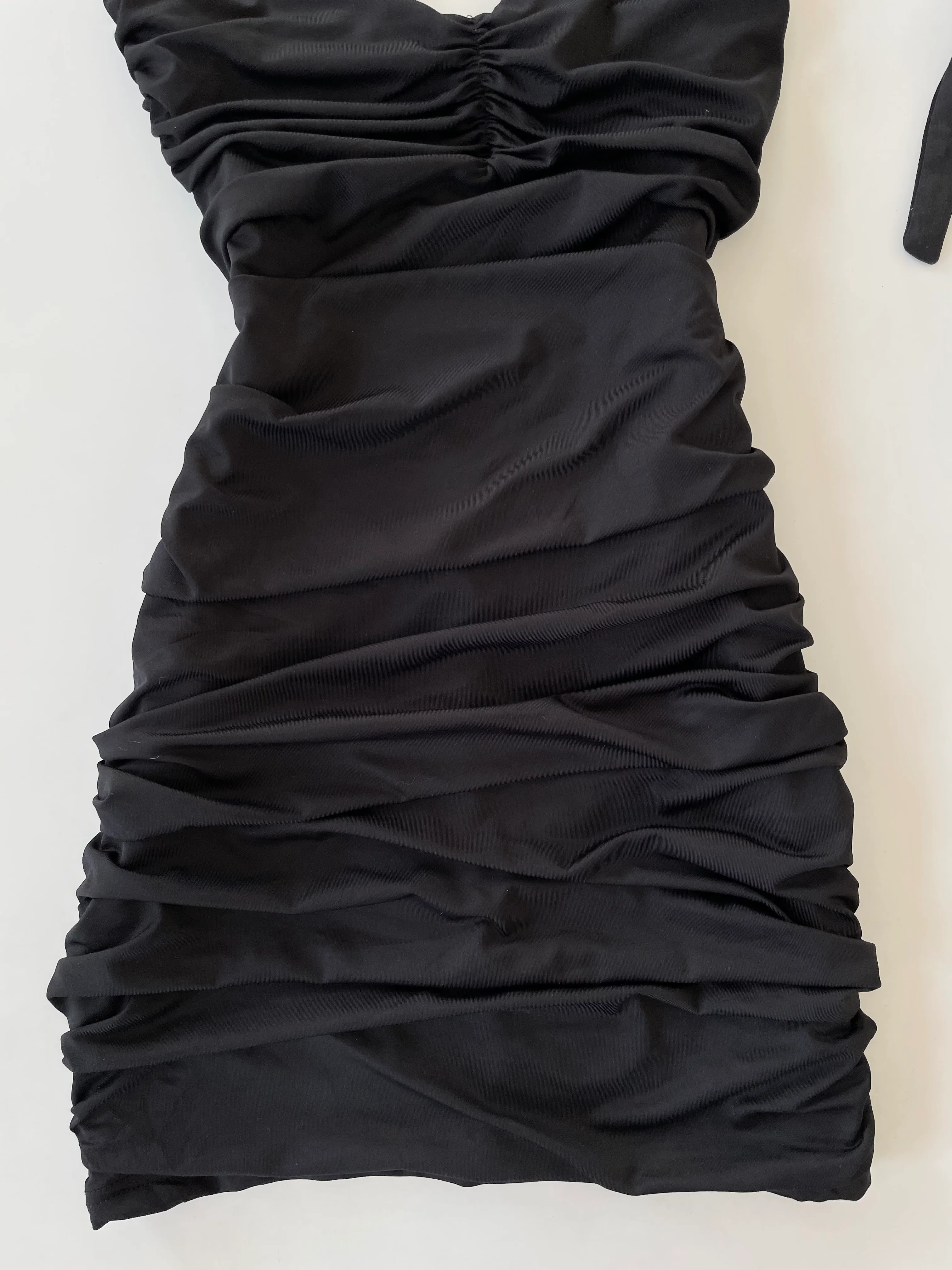 Halter Ruched Dress-Bust 30 to 32 - Image 3