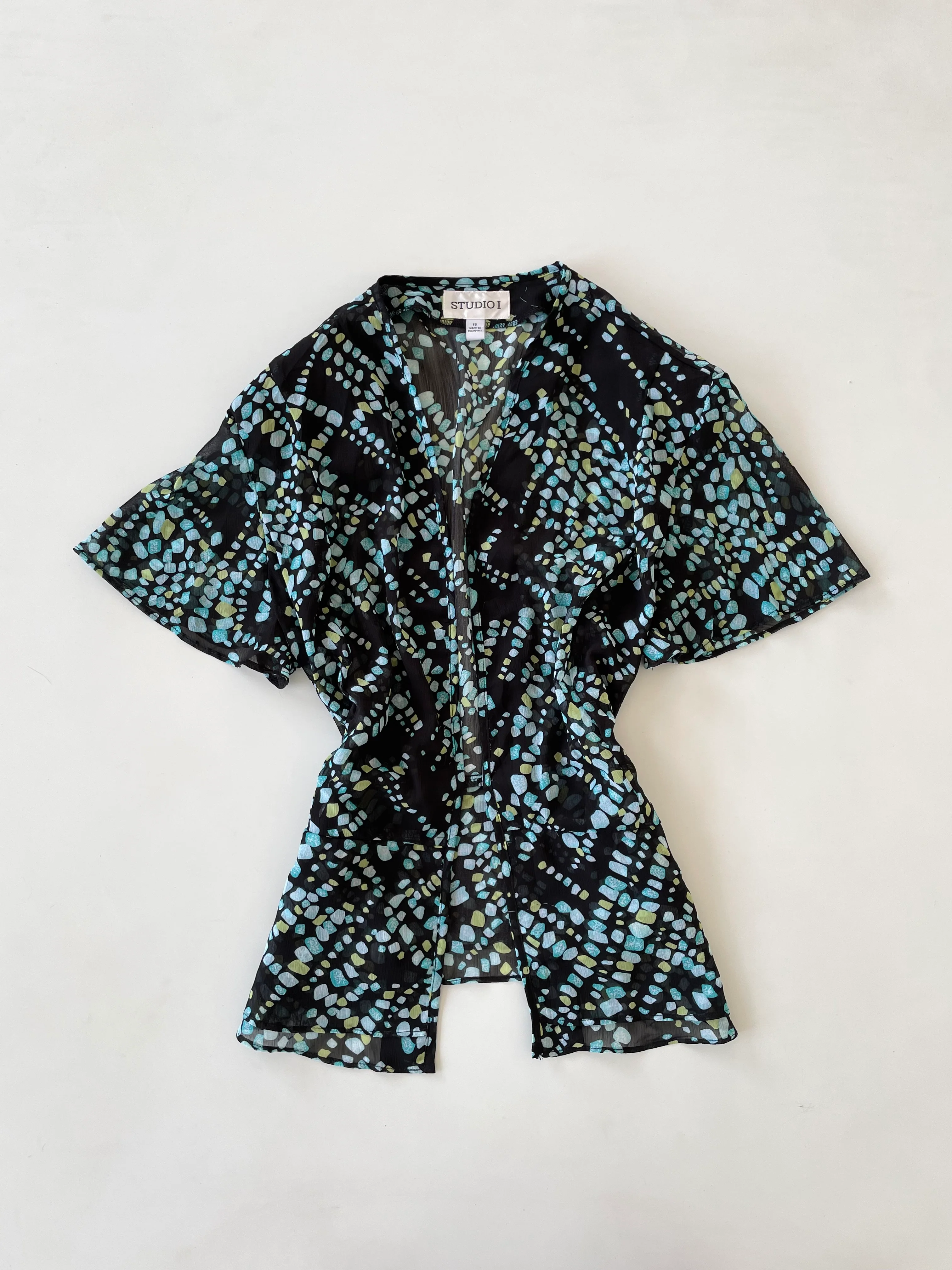 Studio 1 Sheer Vintage Top-Bust 46