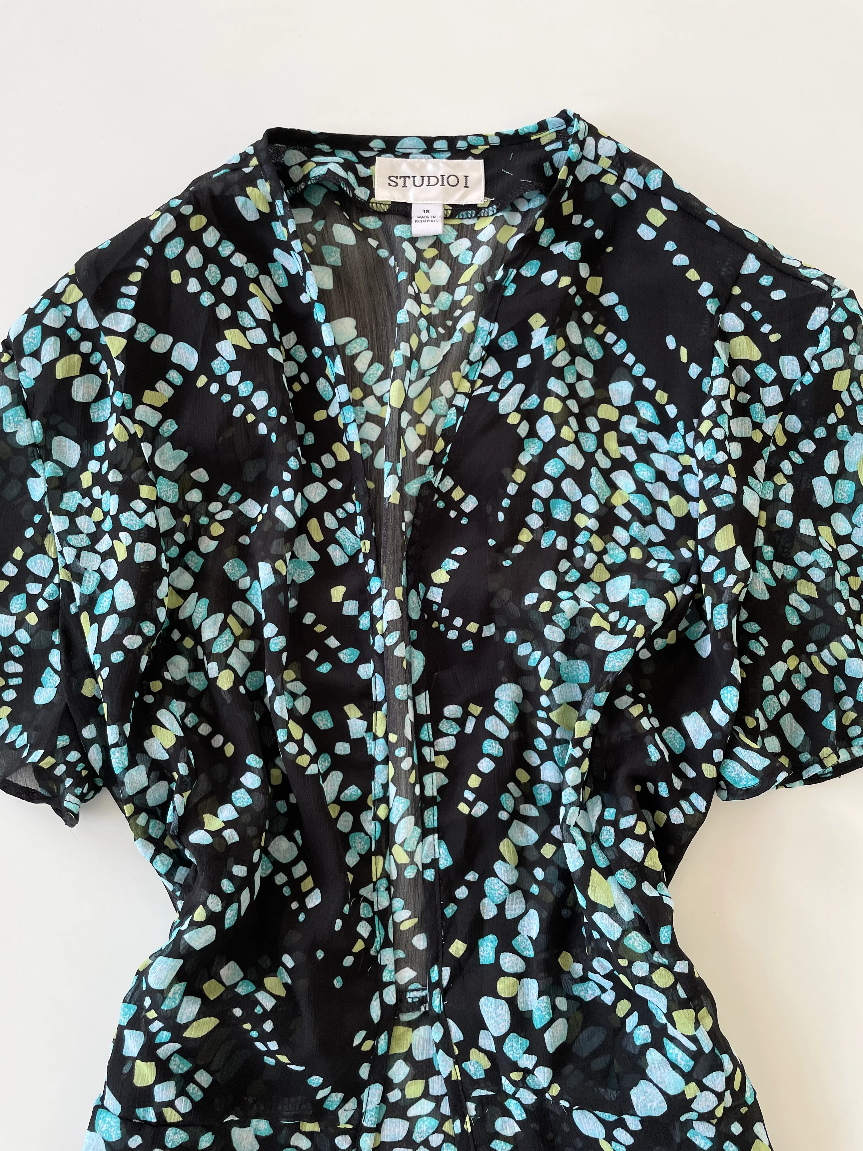 Studio 1 Sheer Vintage Top-Bust 46 - Image 2