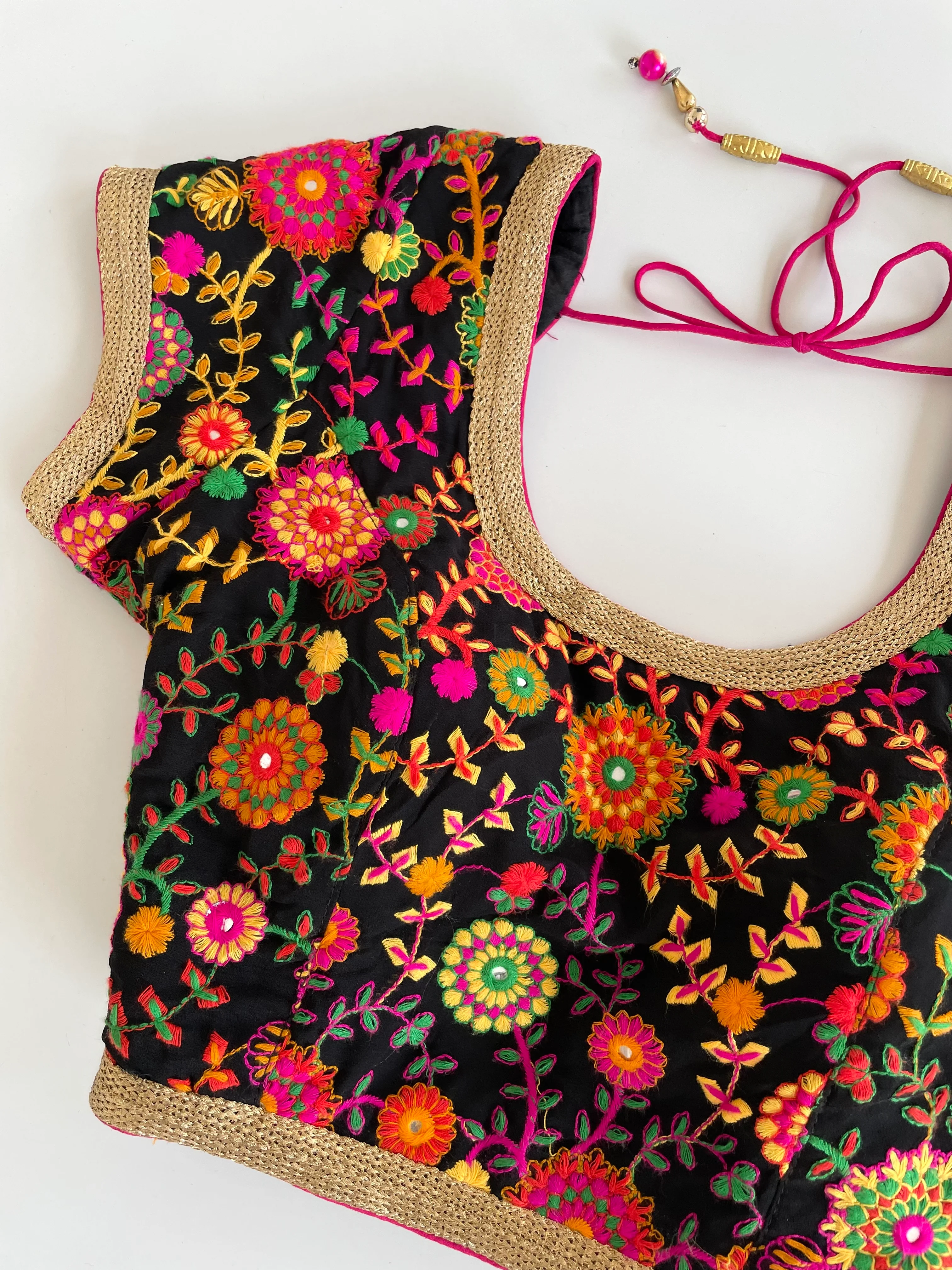 Embroidered Desi Top-Bust 36 - Image 3